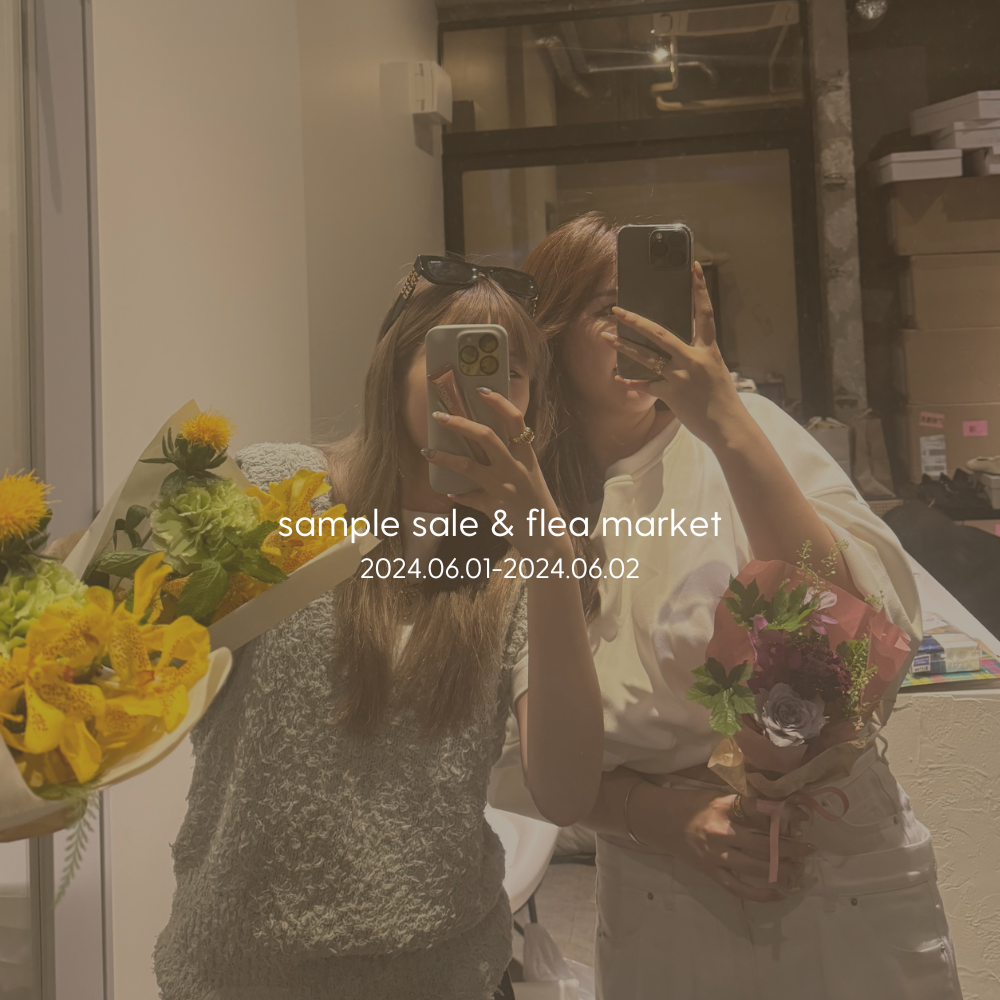 sample sale & flea market Report!!!