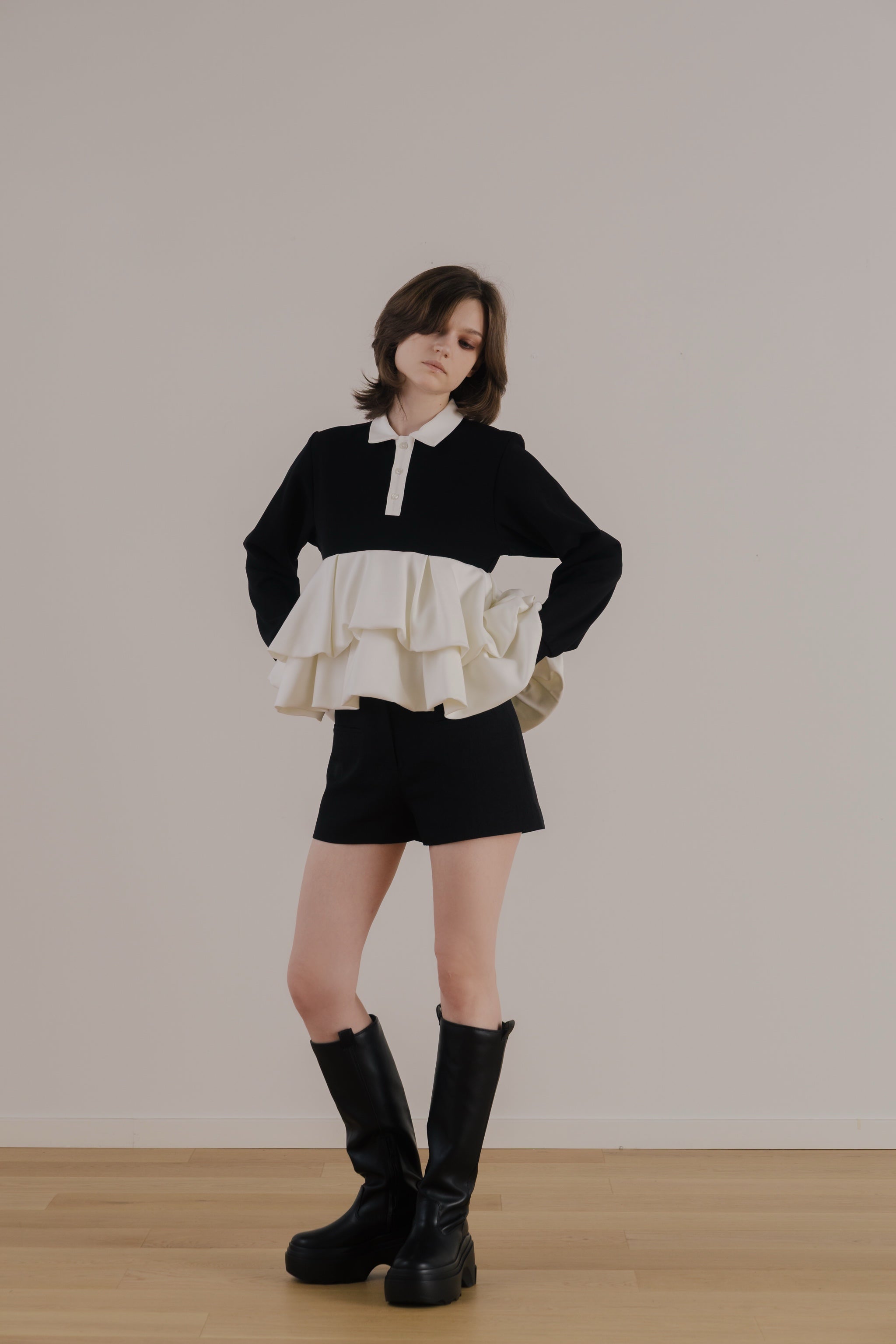 Hydra Peplum Tops