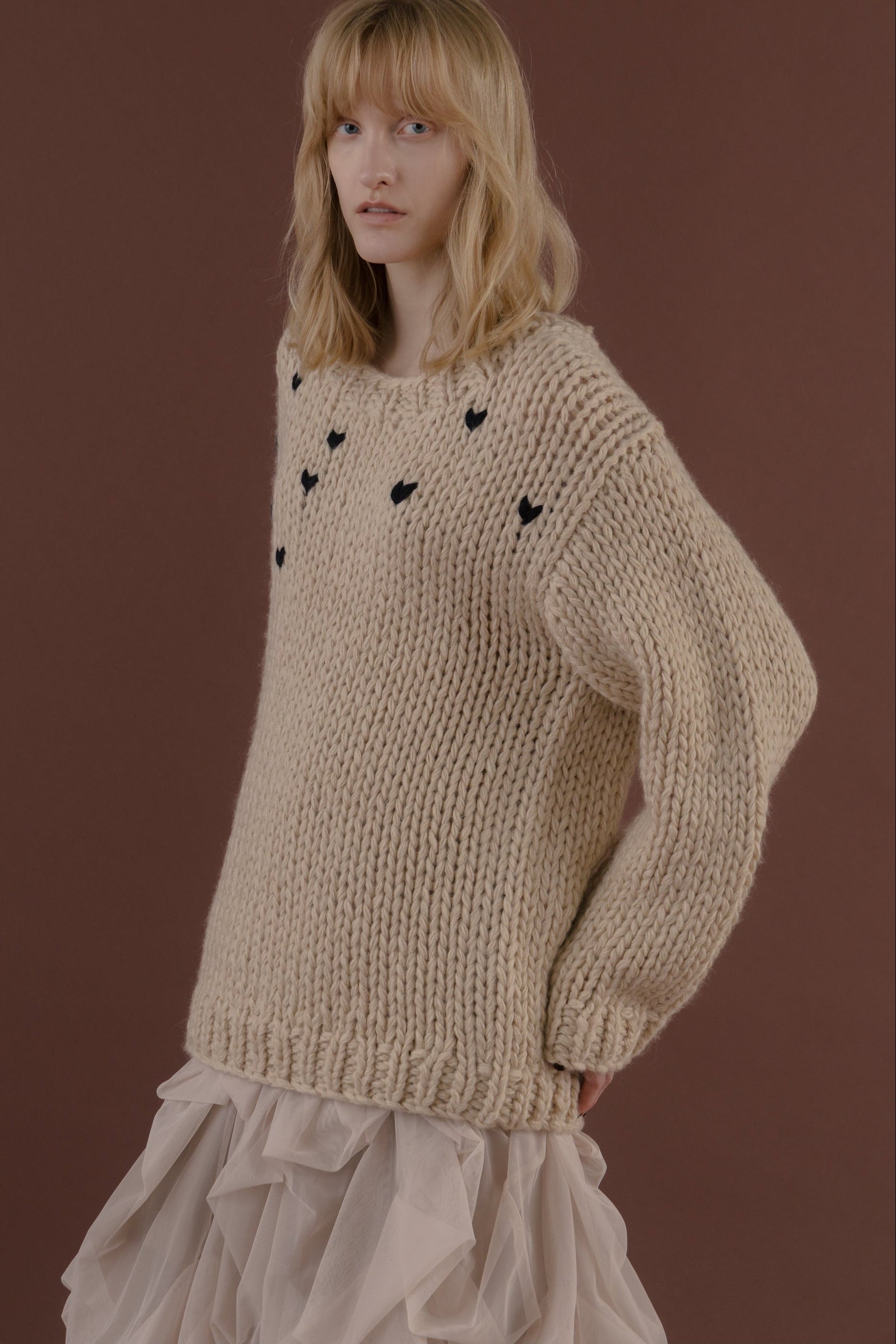Notting-Hill Heart Knit