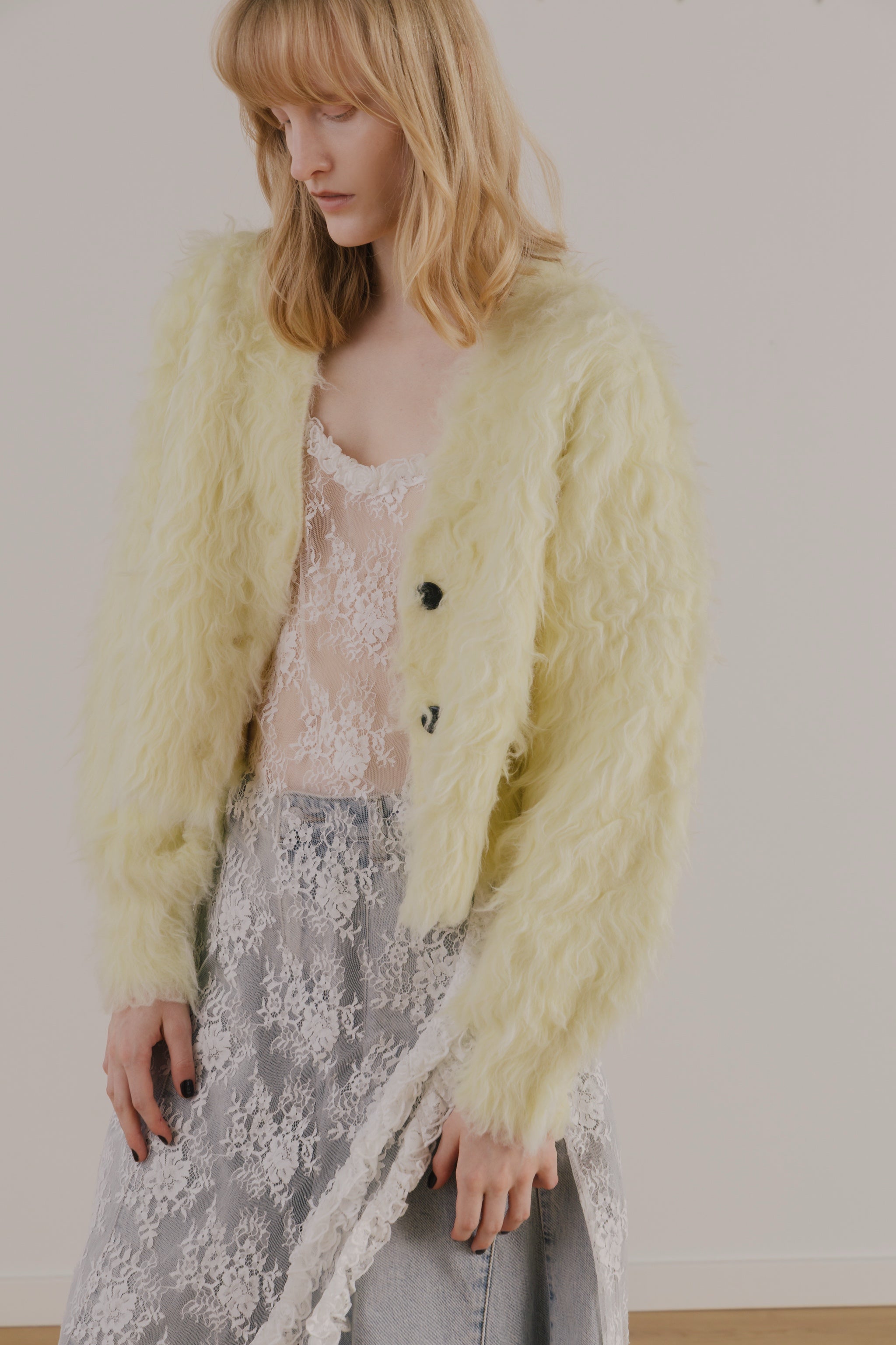 Eltz Shaggy Cardigan