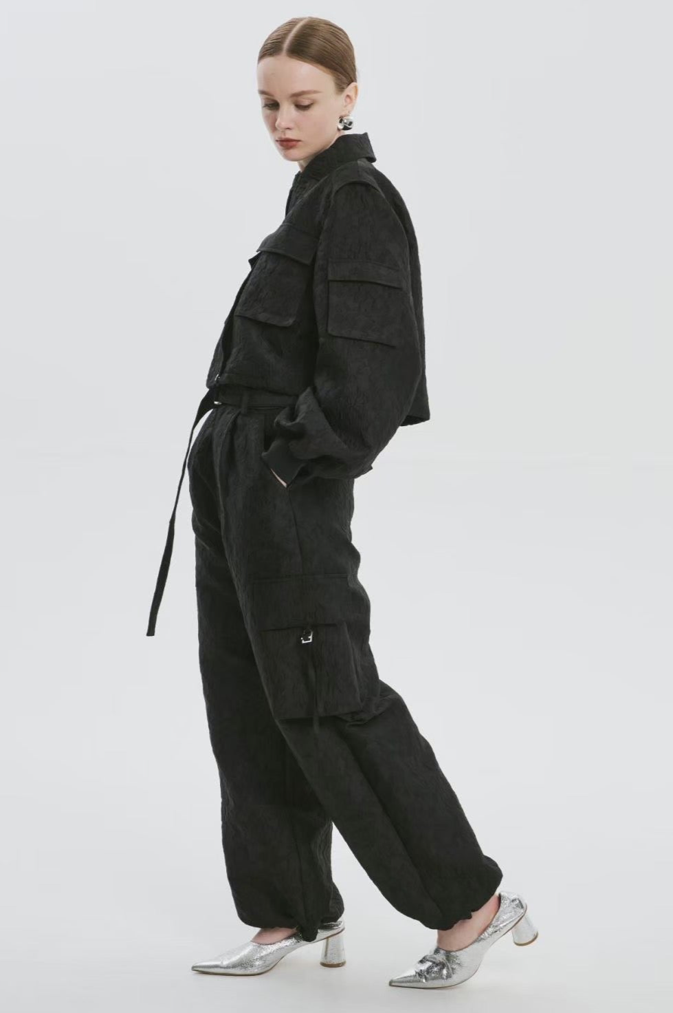 Madison Jacquard Cargo Pants