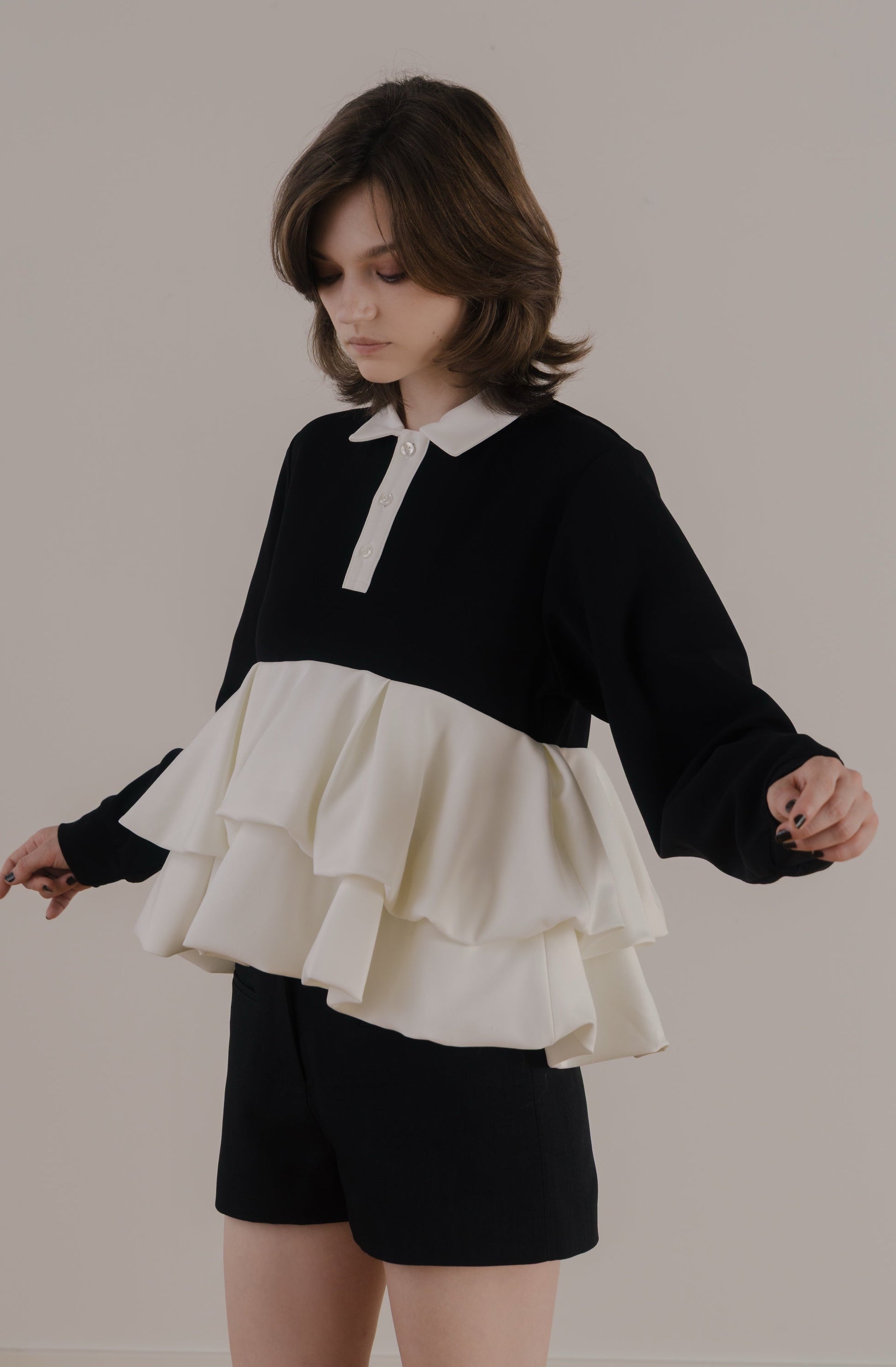 Hydra Peplum Tops