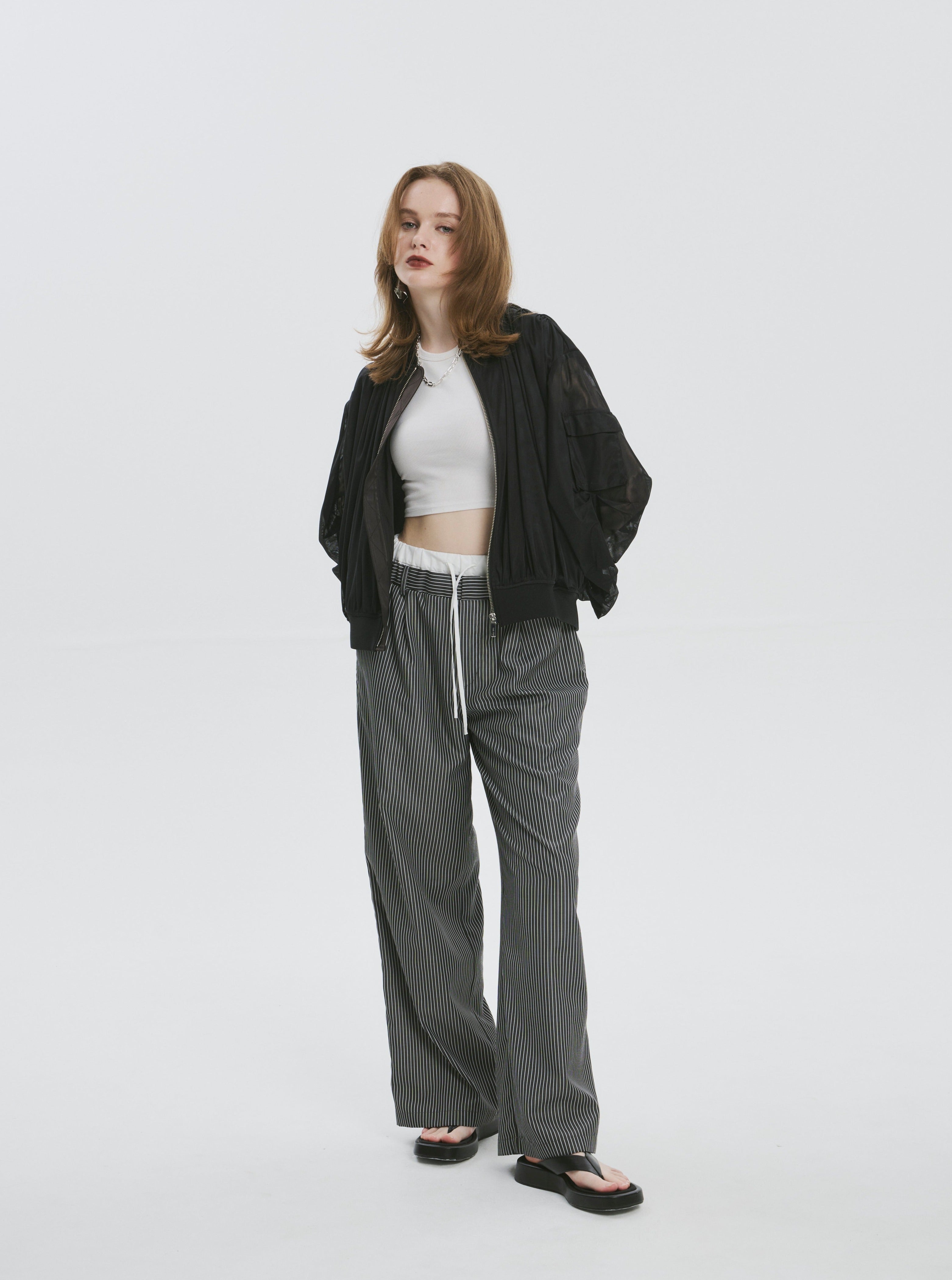 Lilac Tulle Blouson