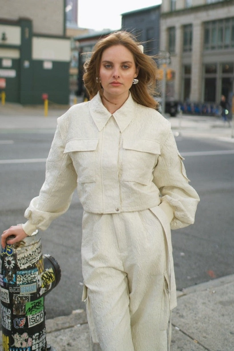 Madison Jacquard Blouson