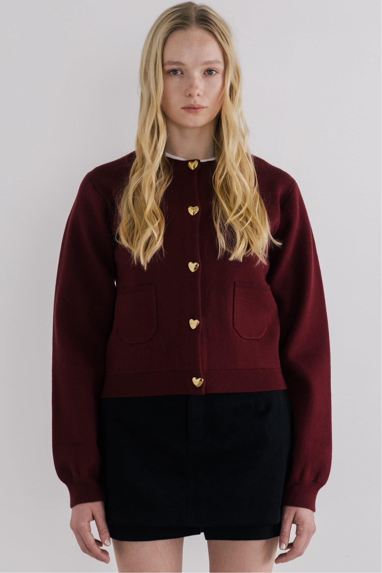 トップス THE TOE 26SS Semperoper Heart Cardigan Semperoper Heart Cardigan – THE TOÉ