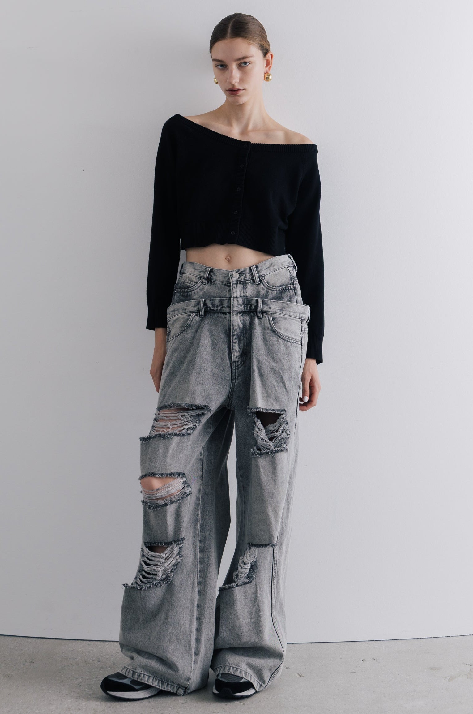 Celle layered Cardigan