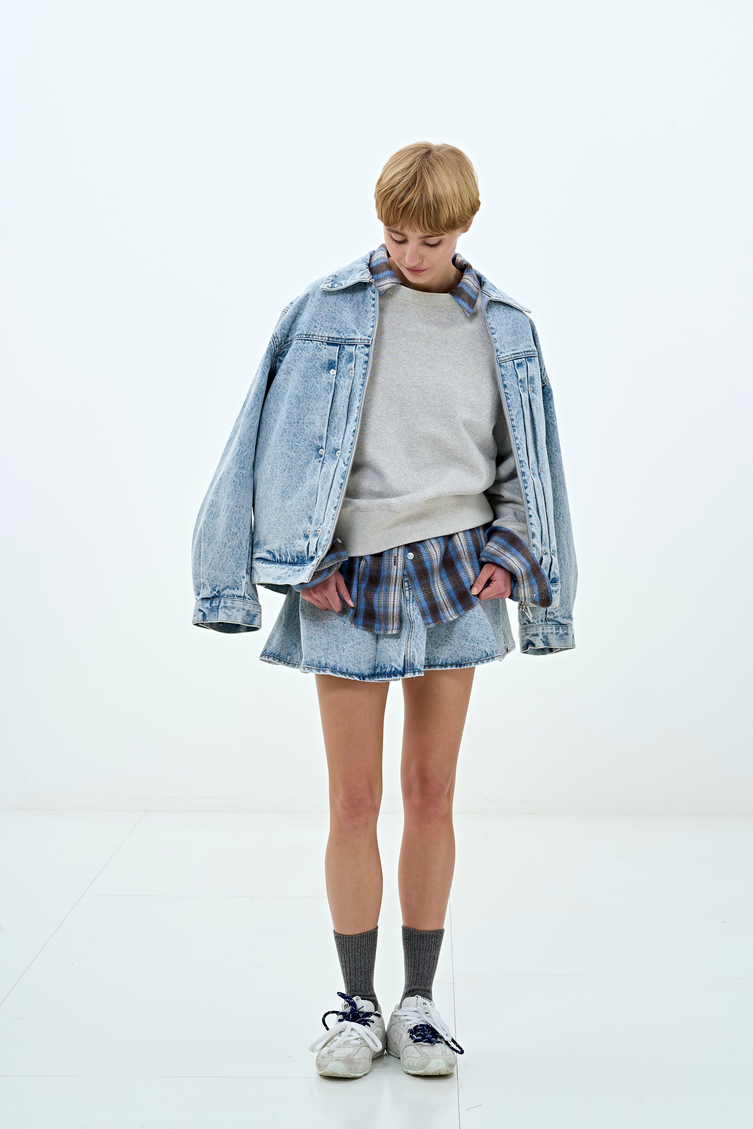 Olympia Denim Skirt
