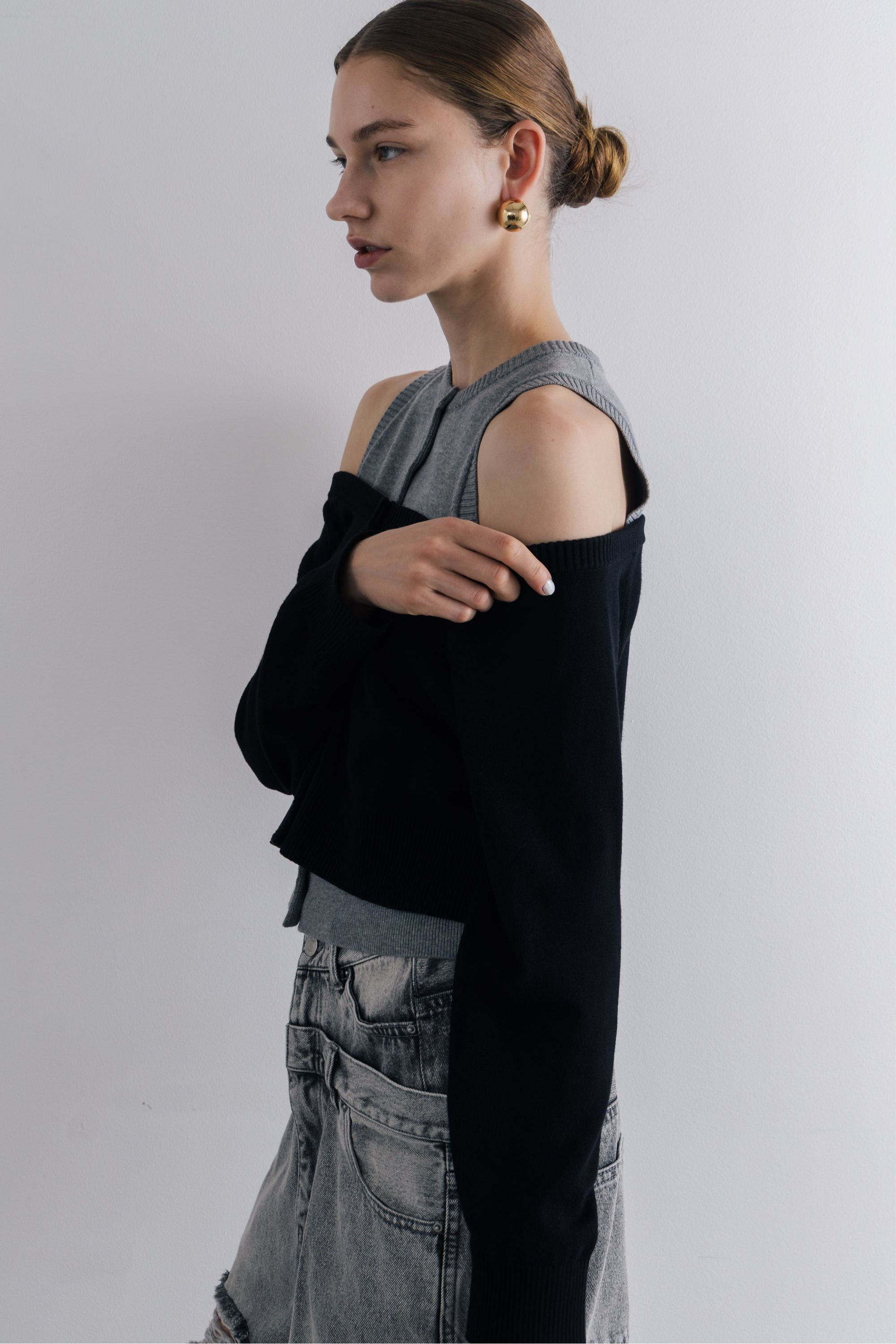 Celle layered Cardigan