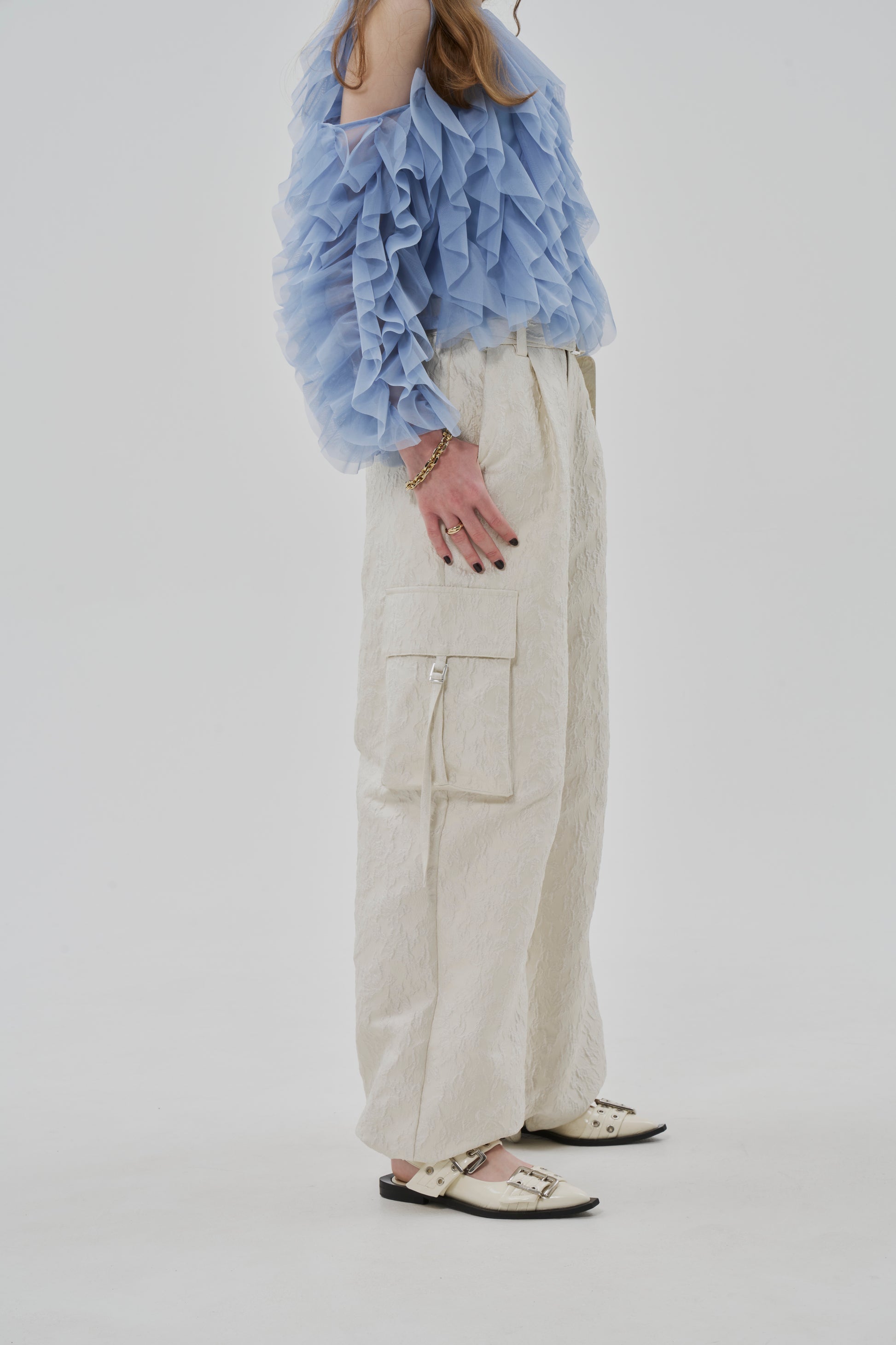 Madison Jacquard Cargo Pants