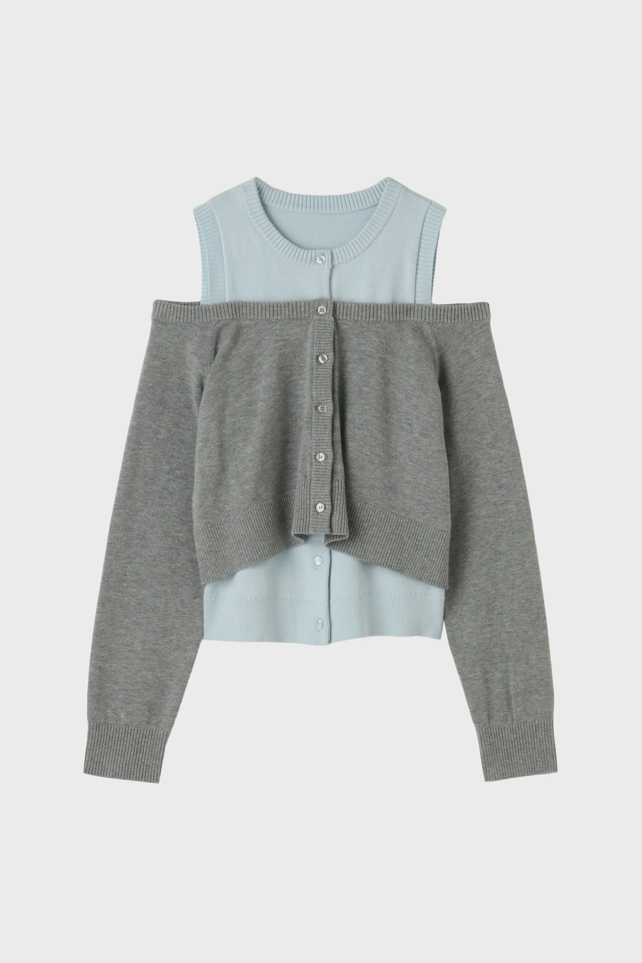 Celle layered Cardigan