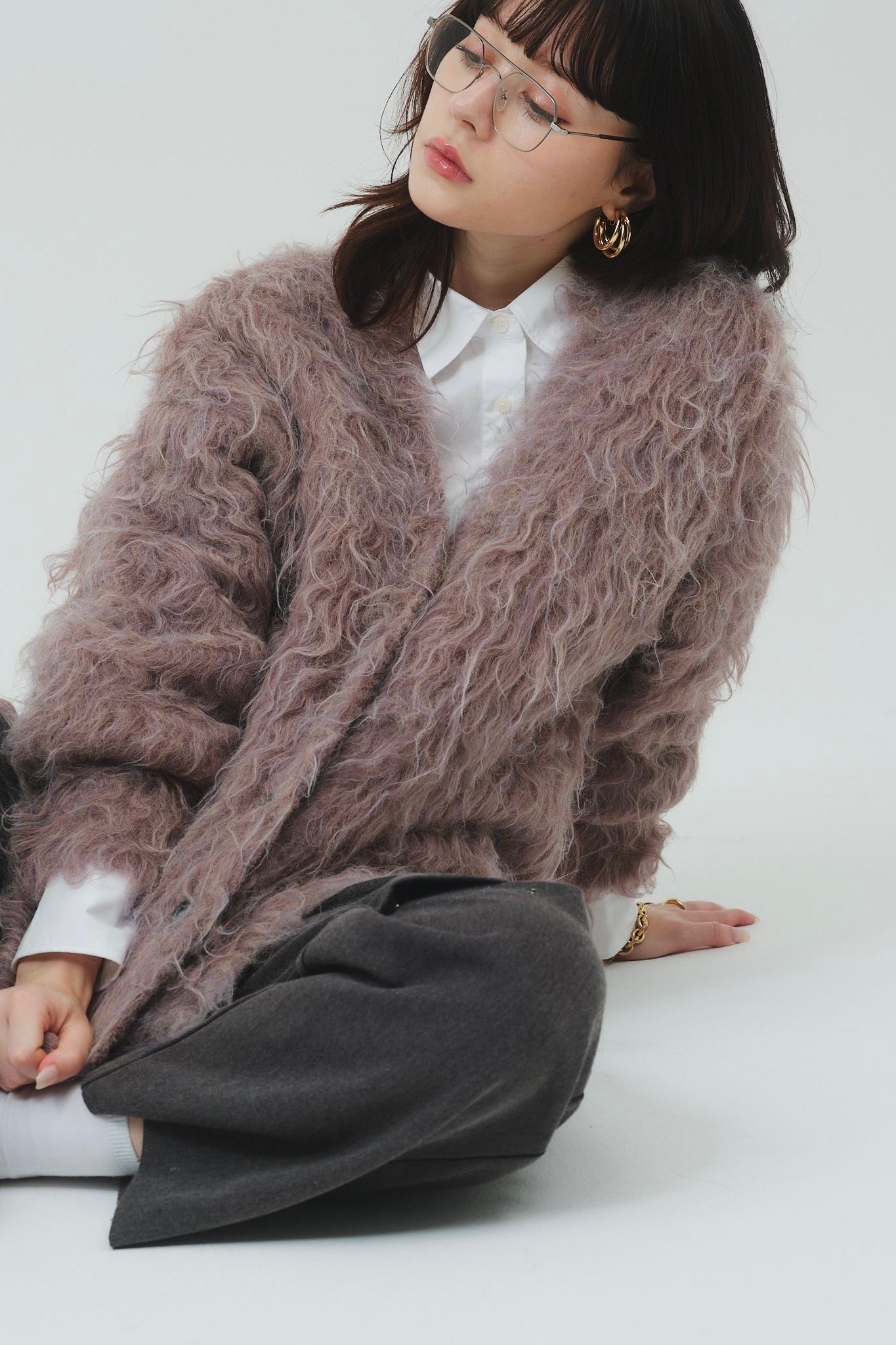 Pigalle Shaggy cardigan