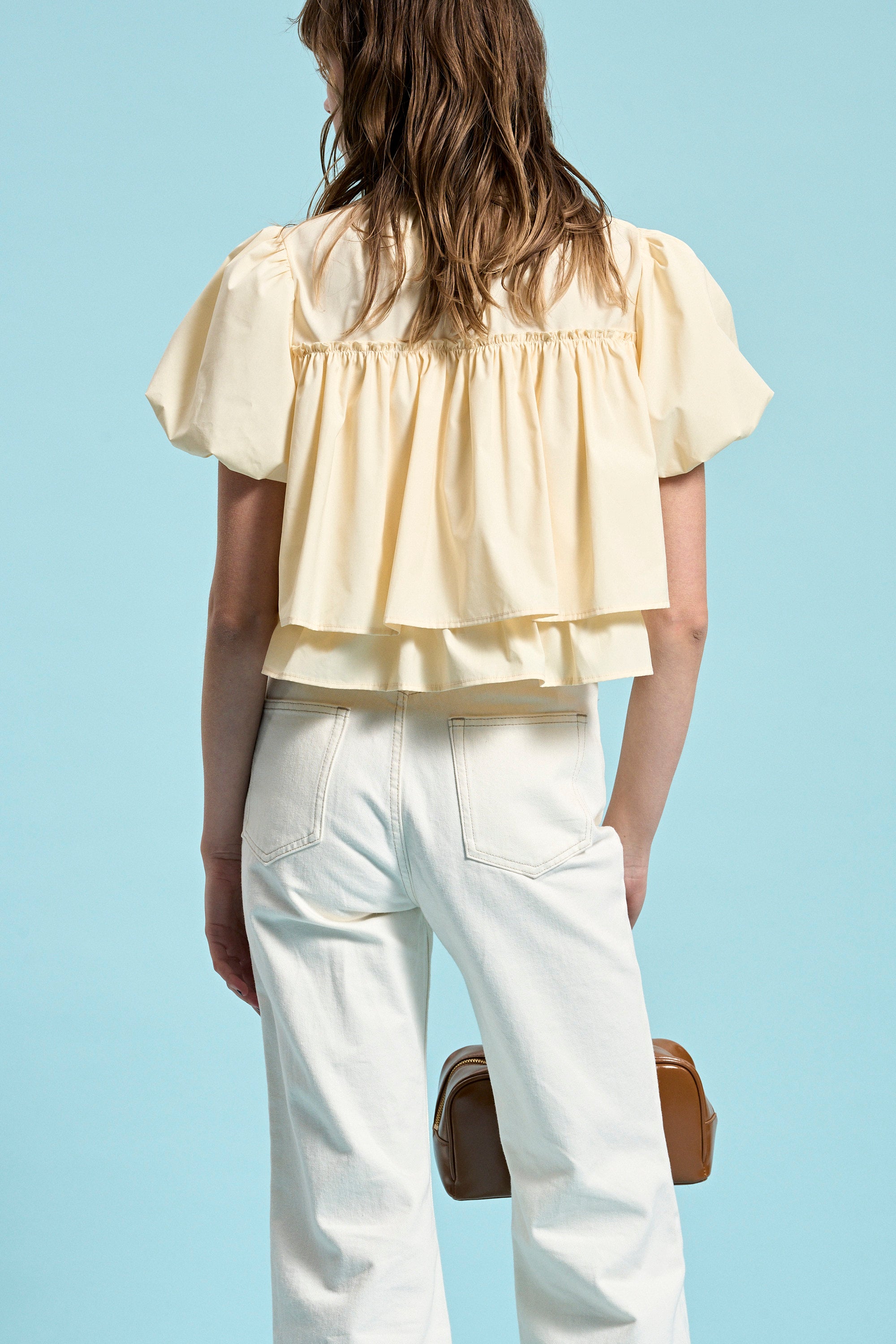 Porto Puff Blouse