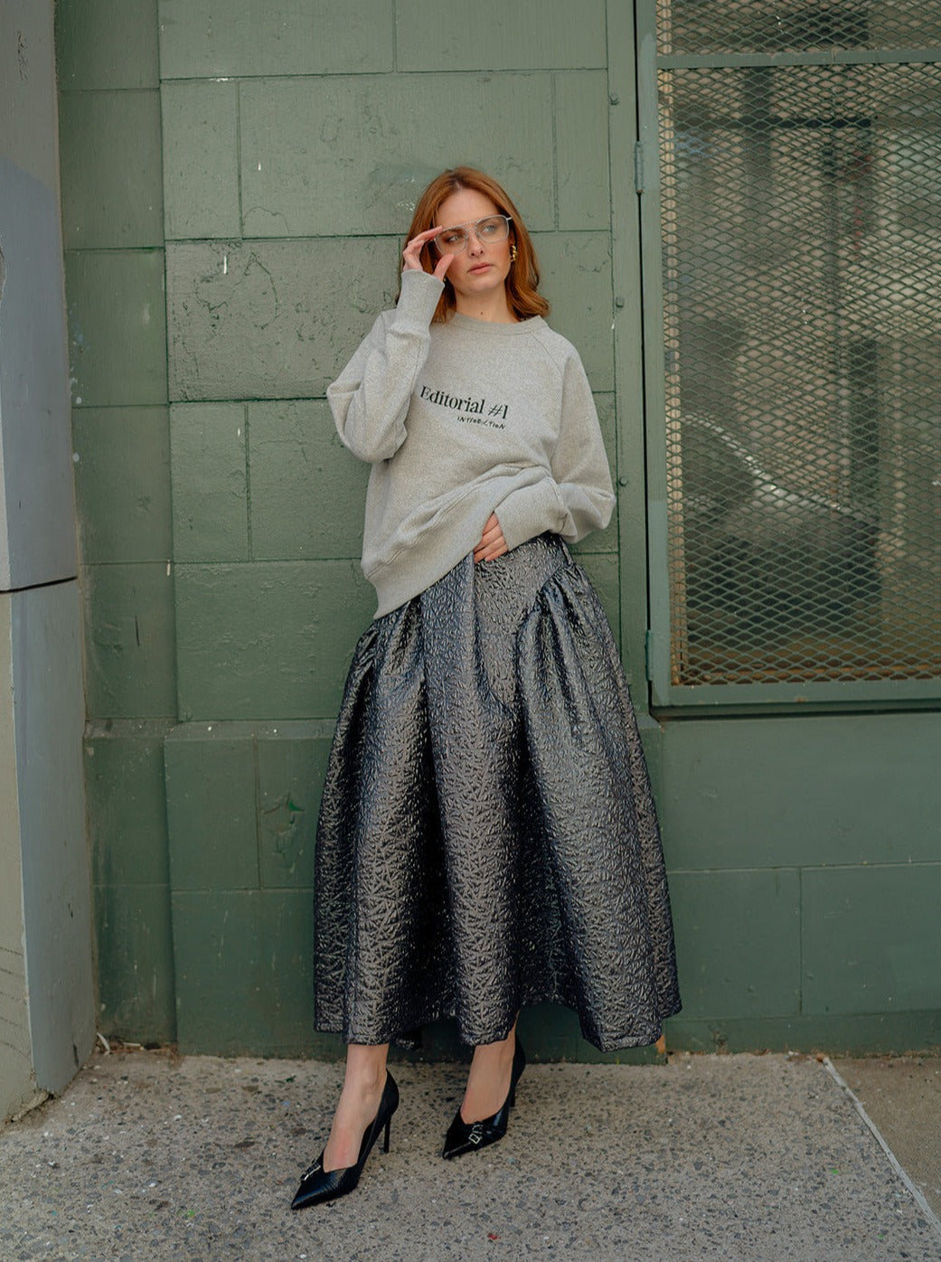 Rent Editorial Sweatshirt