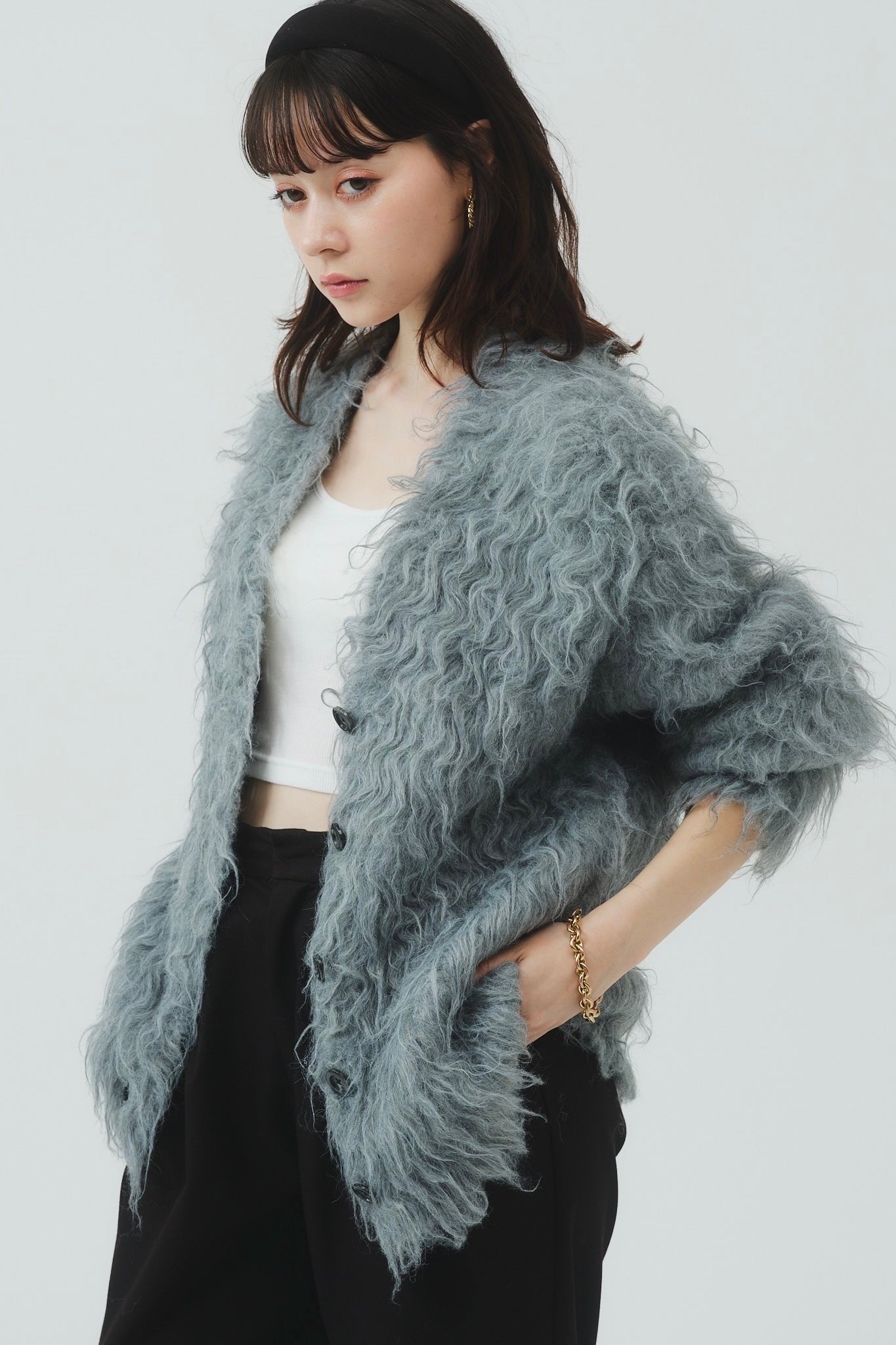 Pigalle Shaggy cardigan