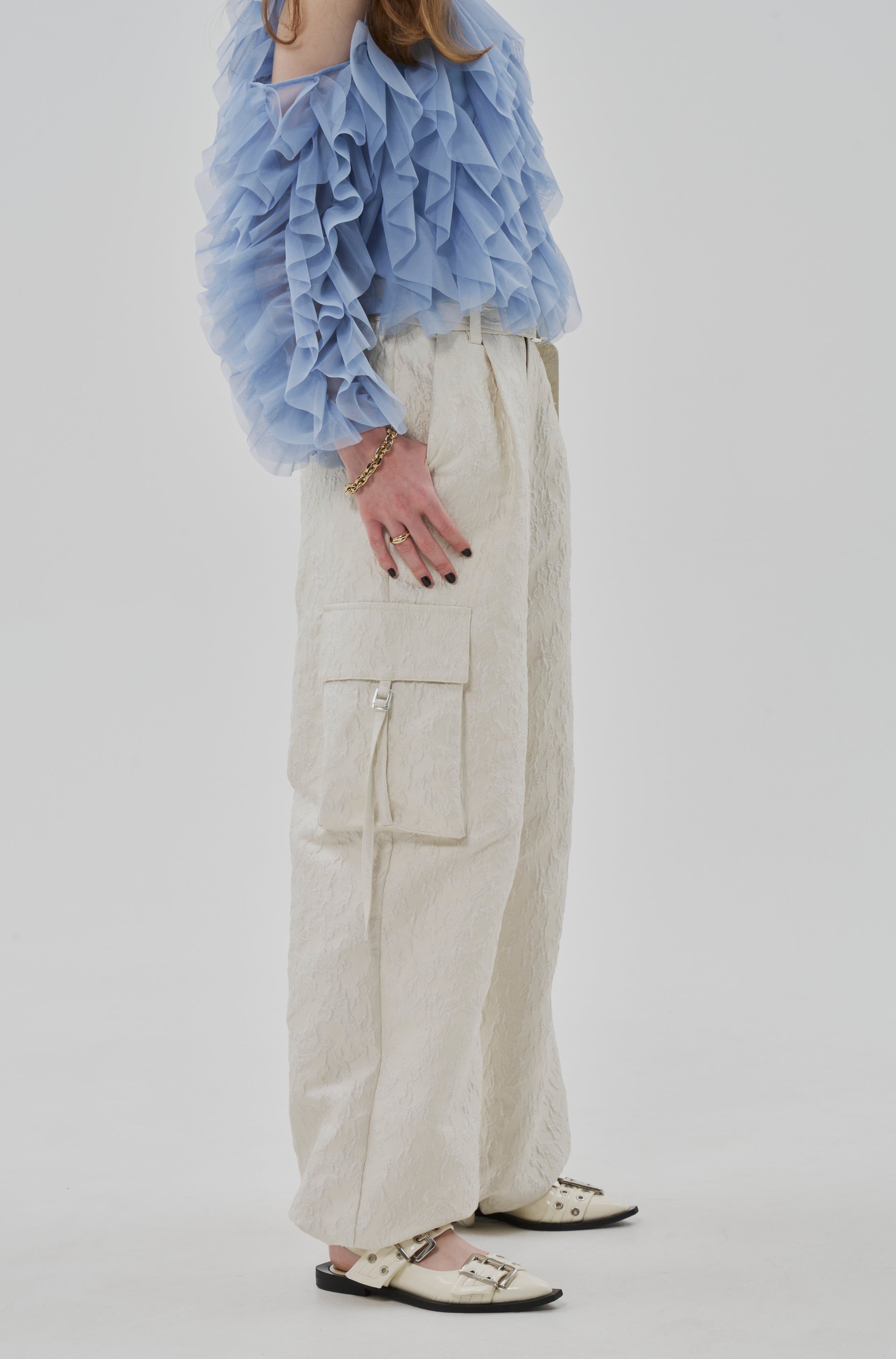 Madison Jacquard Cargo Pants