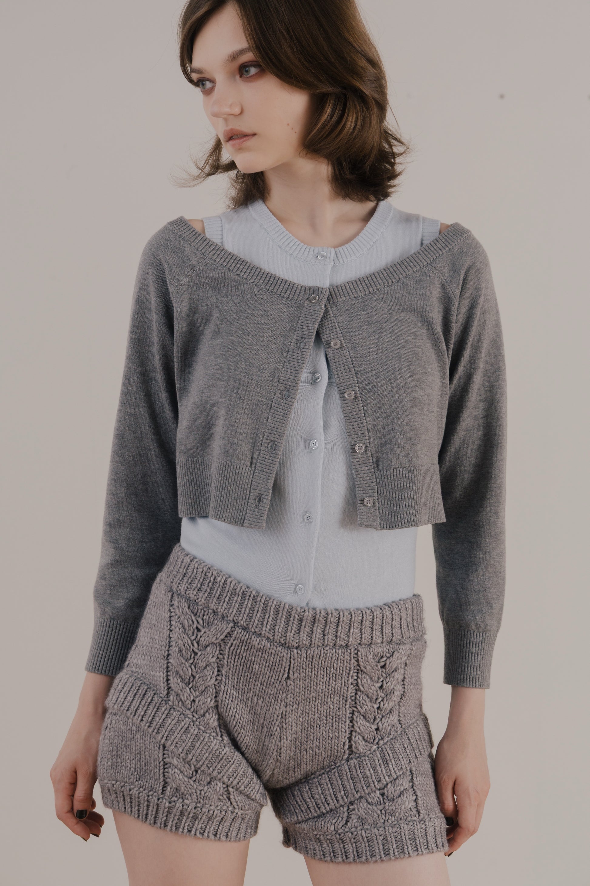 Celle layered Cardigan