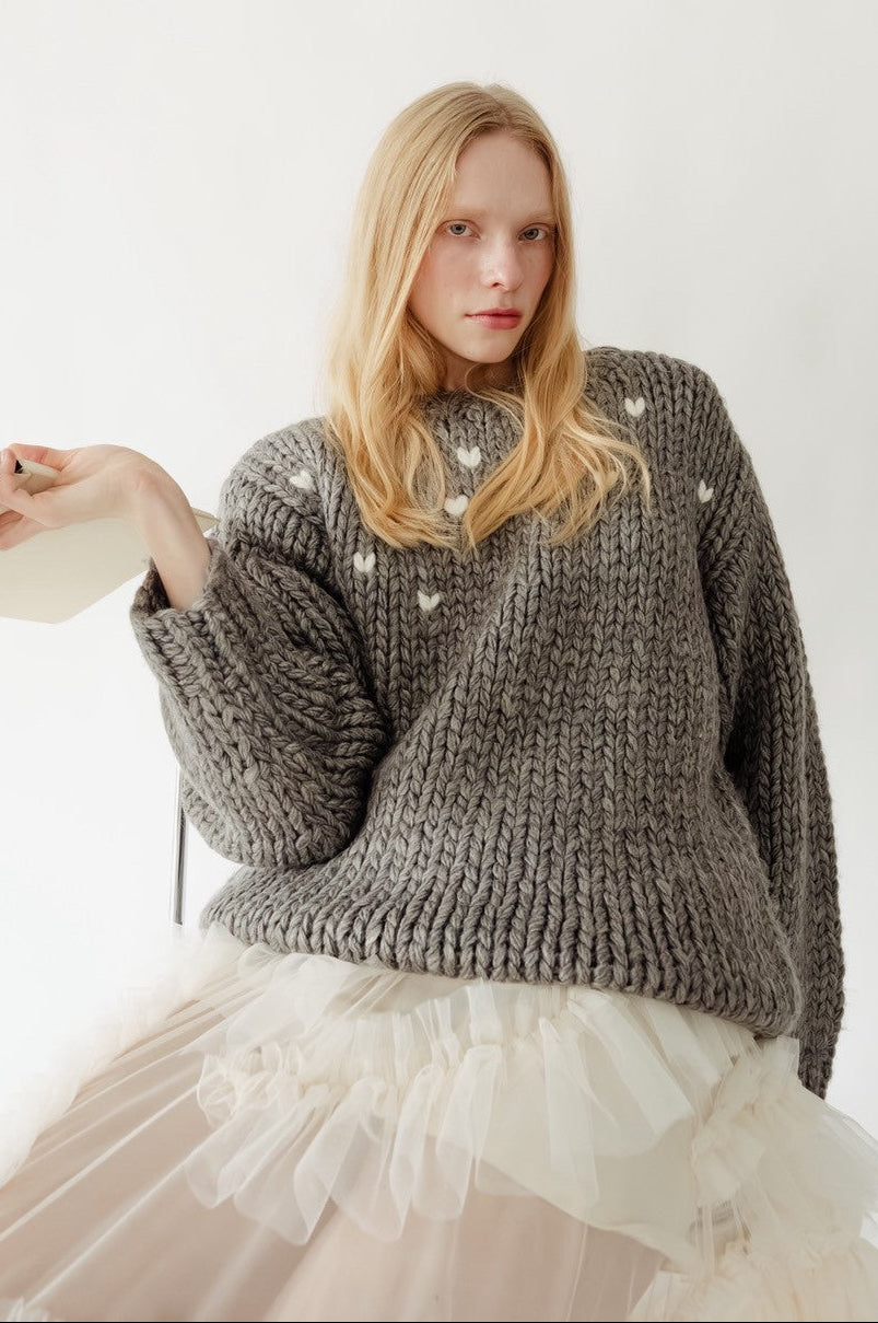 Notting-Hill Heart Knit