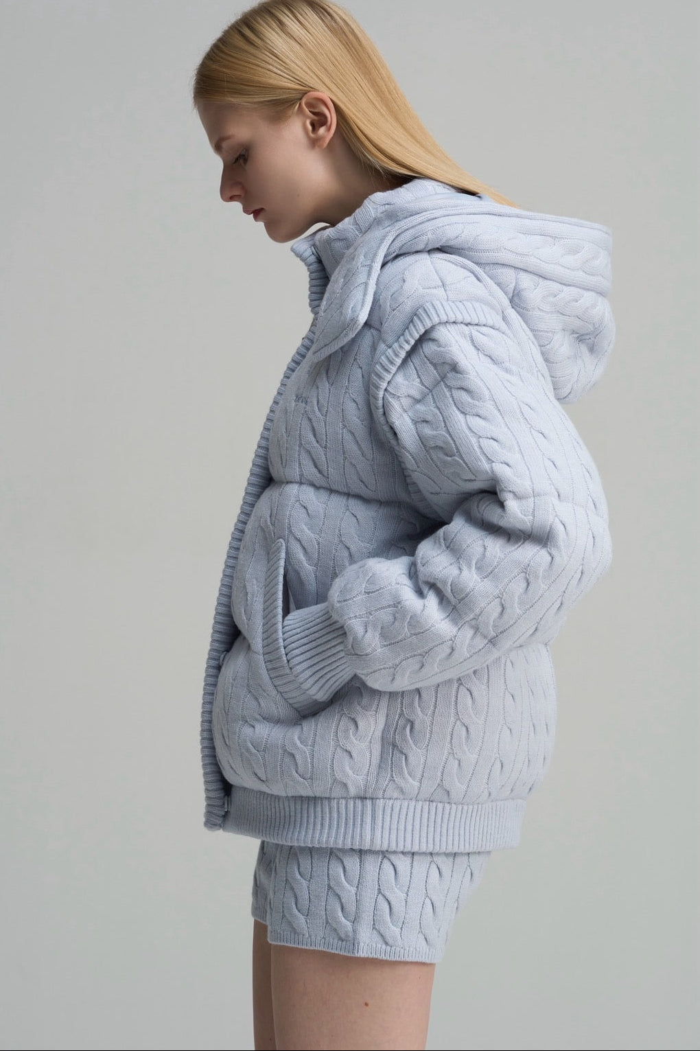 Shard Knit Down