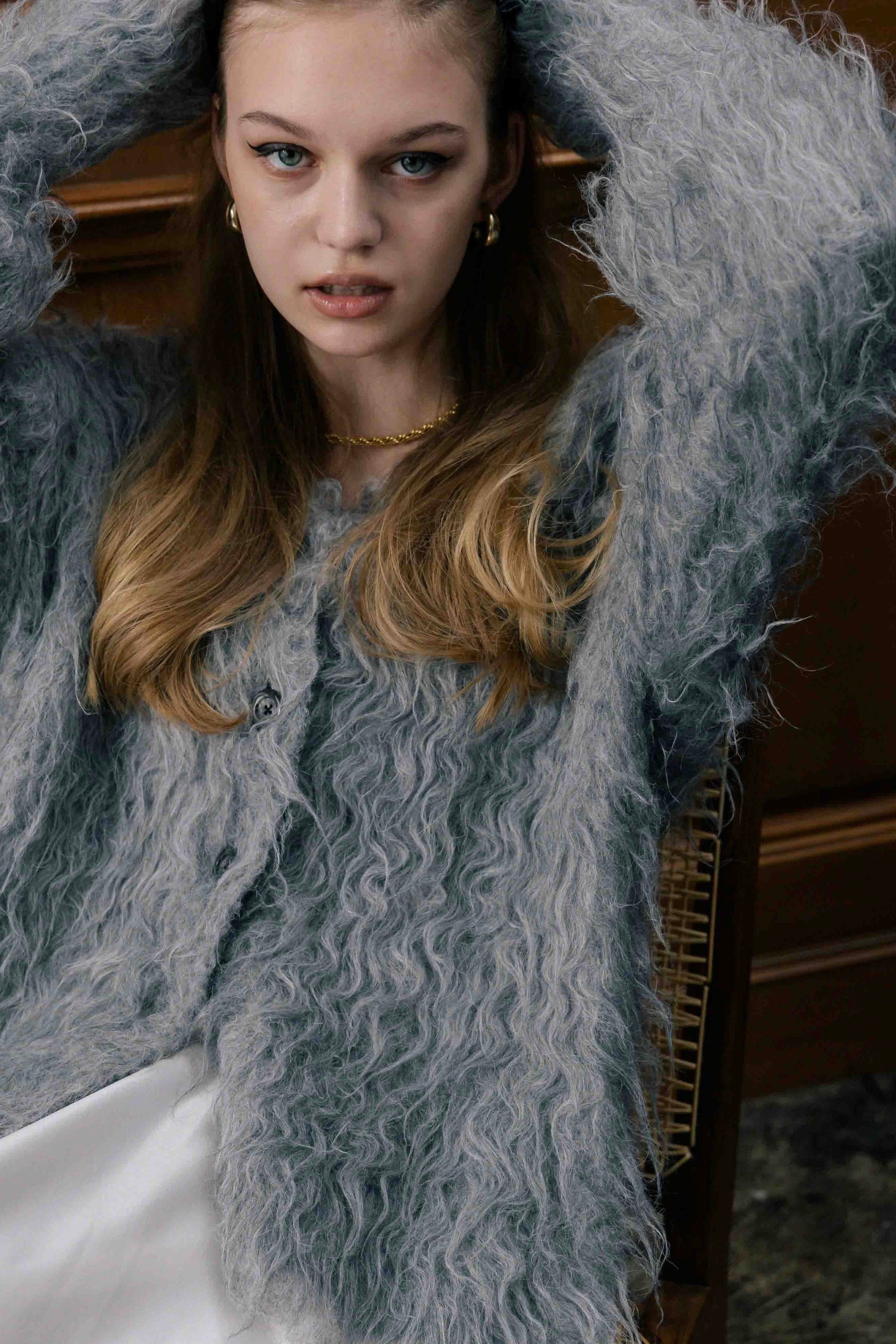 Pigalle Shaggy cardigan