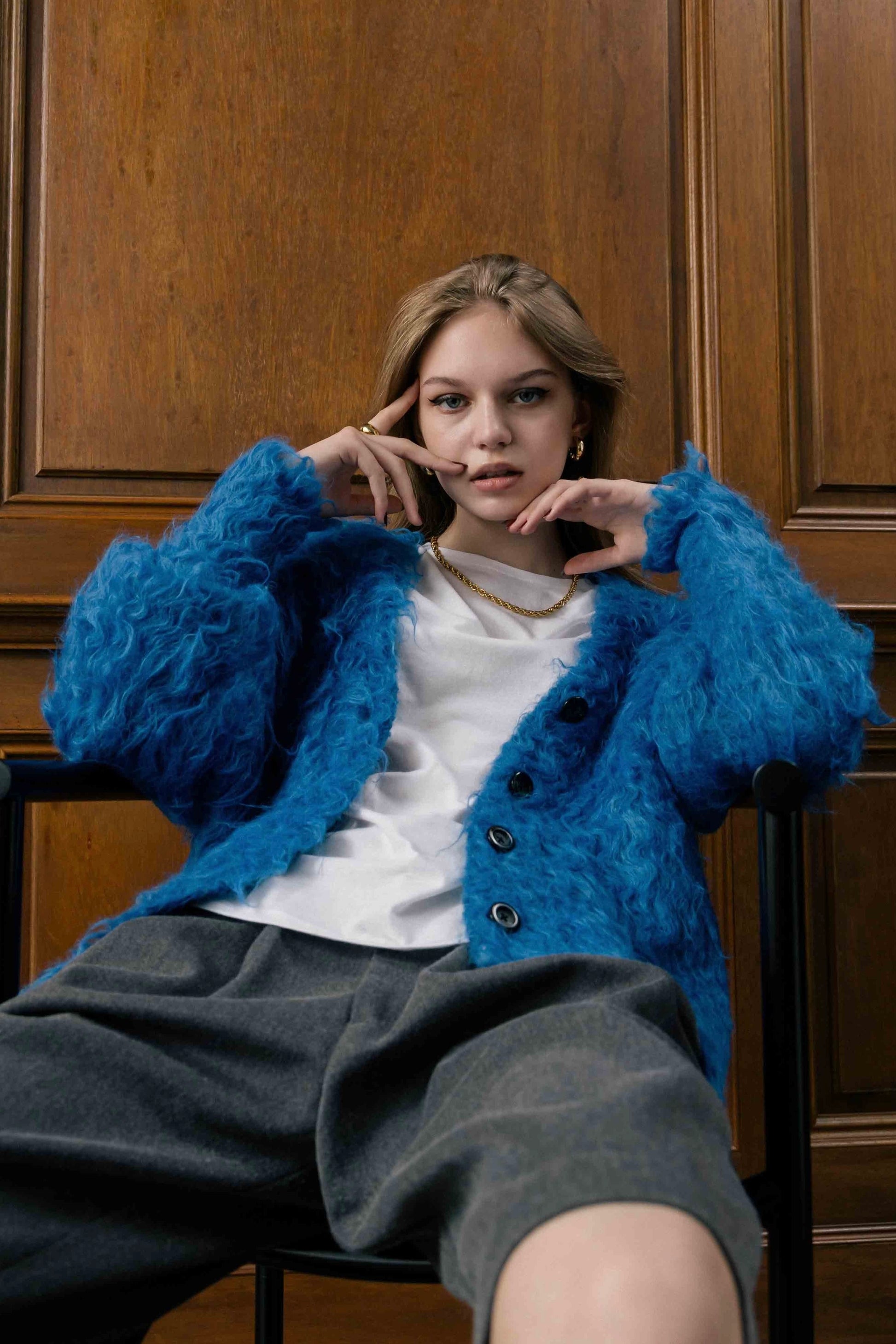 Pigalle Shaggy cardigan