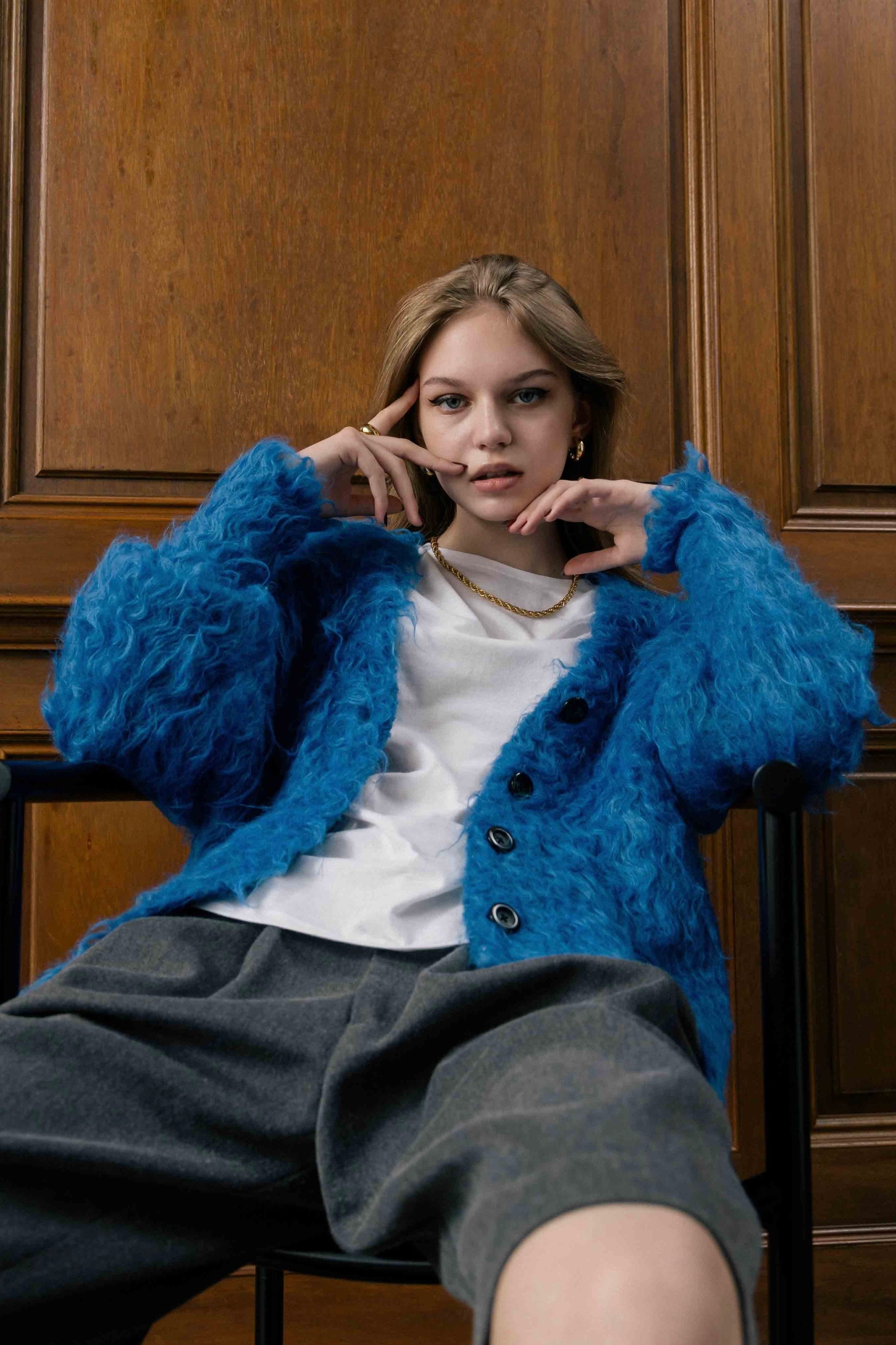 Pigalle Shaggy cardigan
