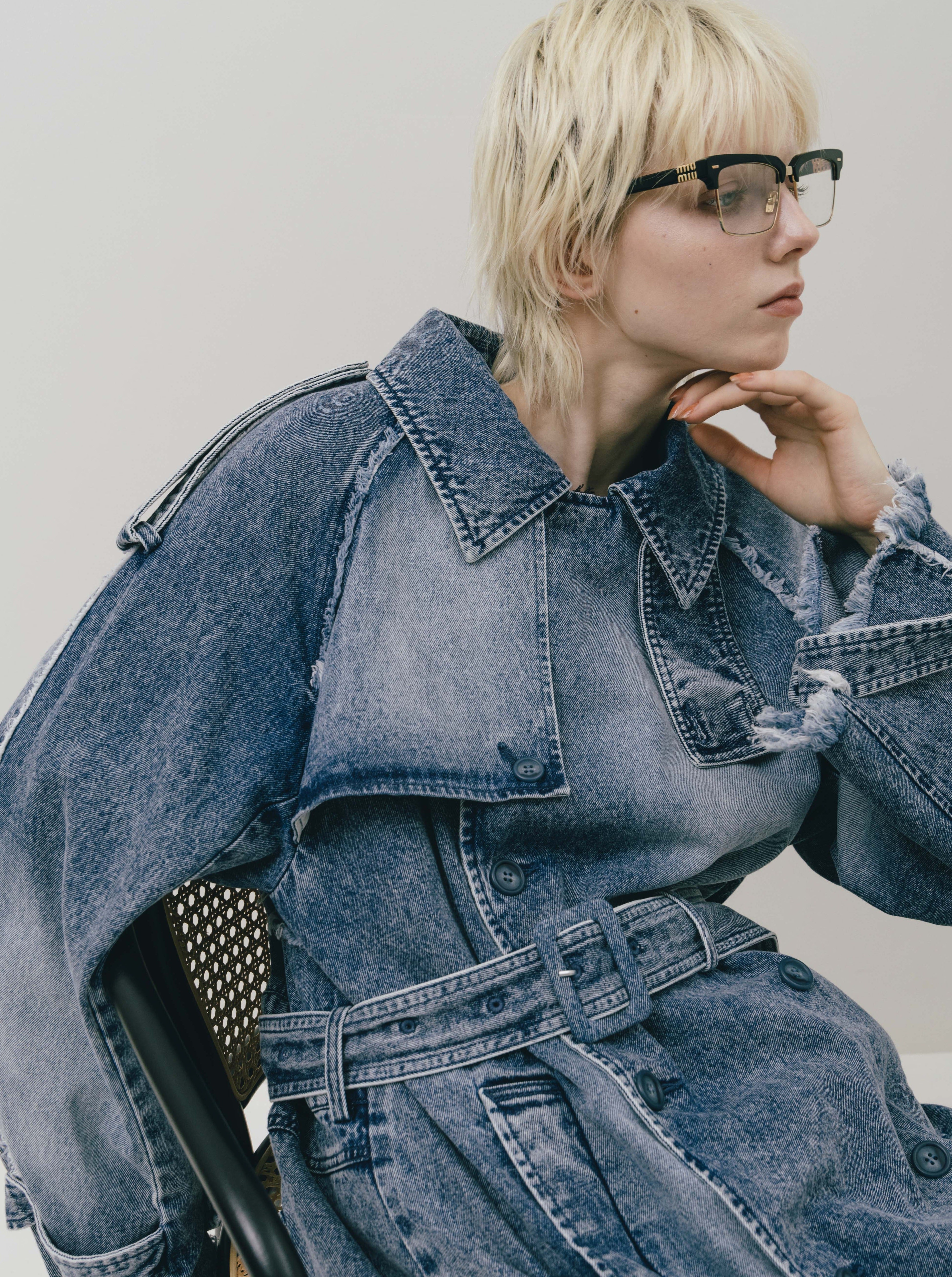 Roosevelt Denim Trench Coat