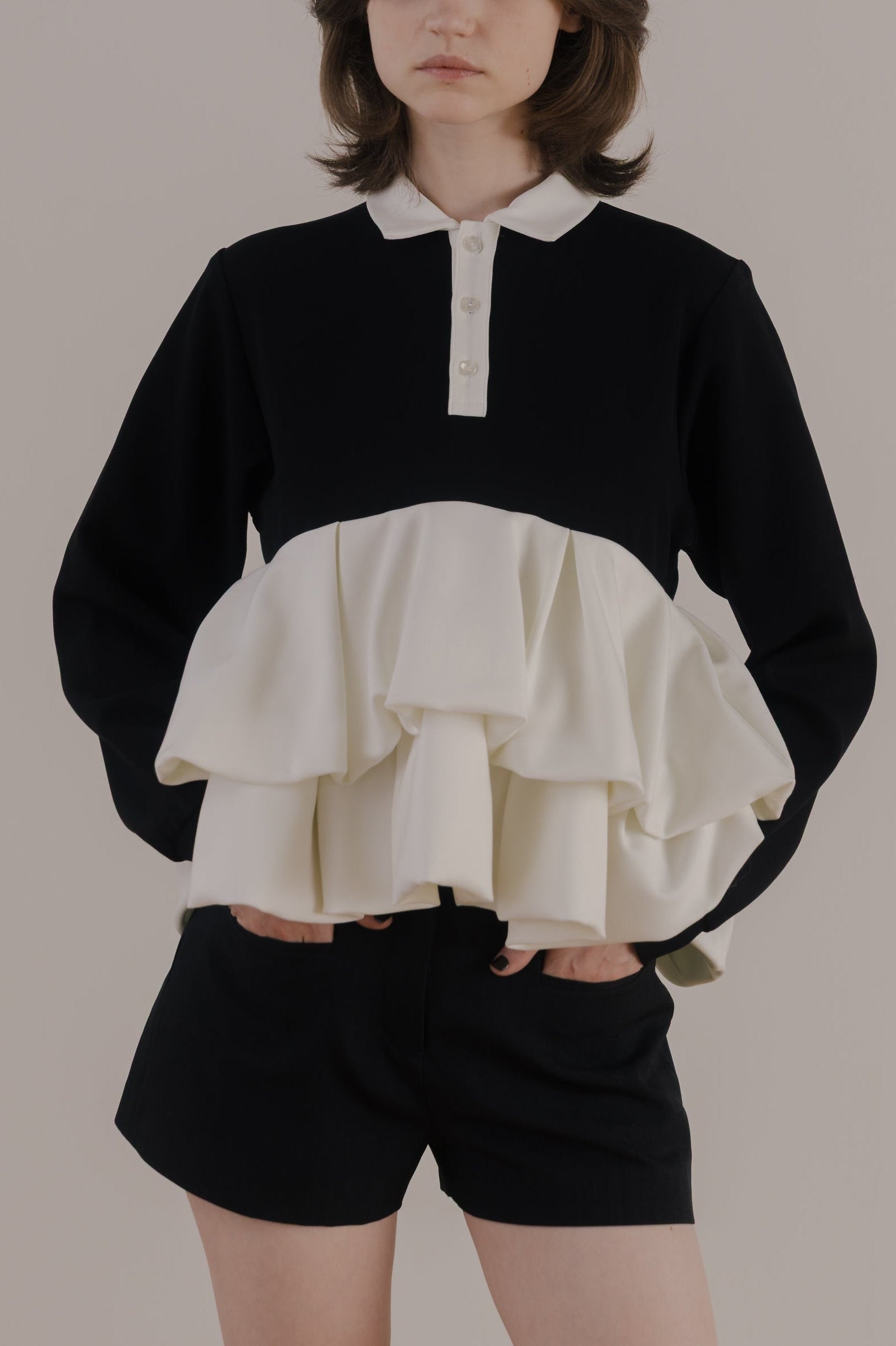 Hydra Peplum Tops