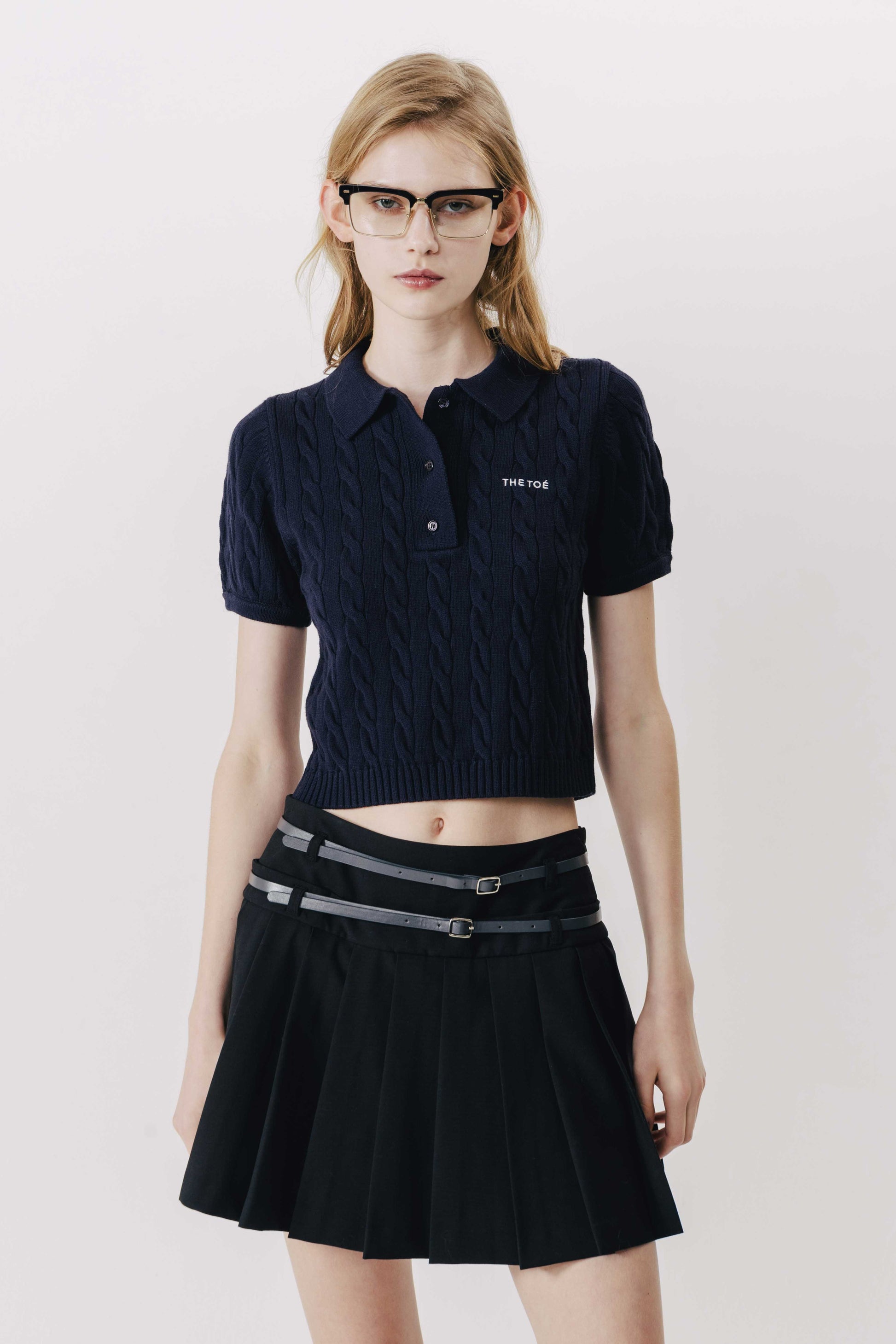 Herald Short Sleeve Polo Knit