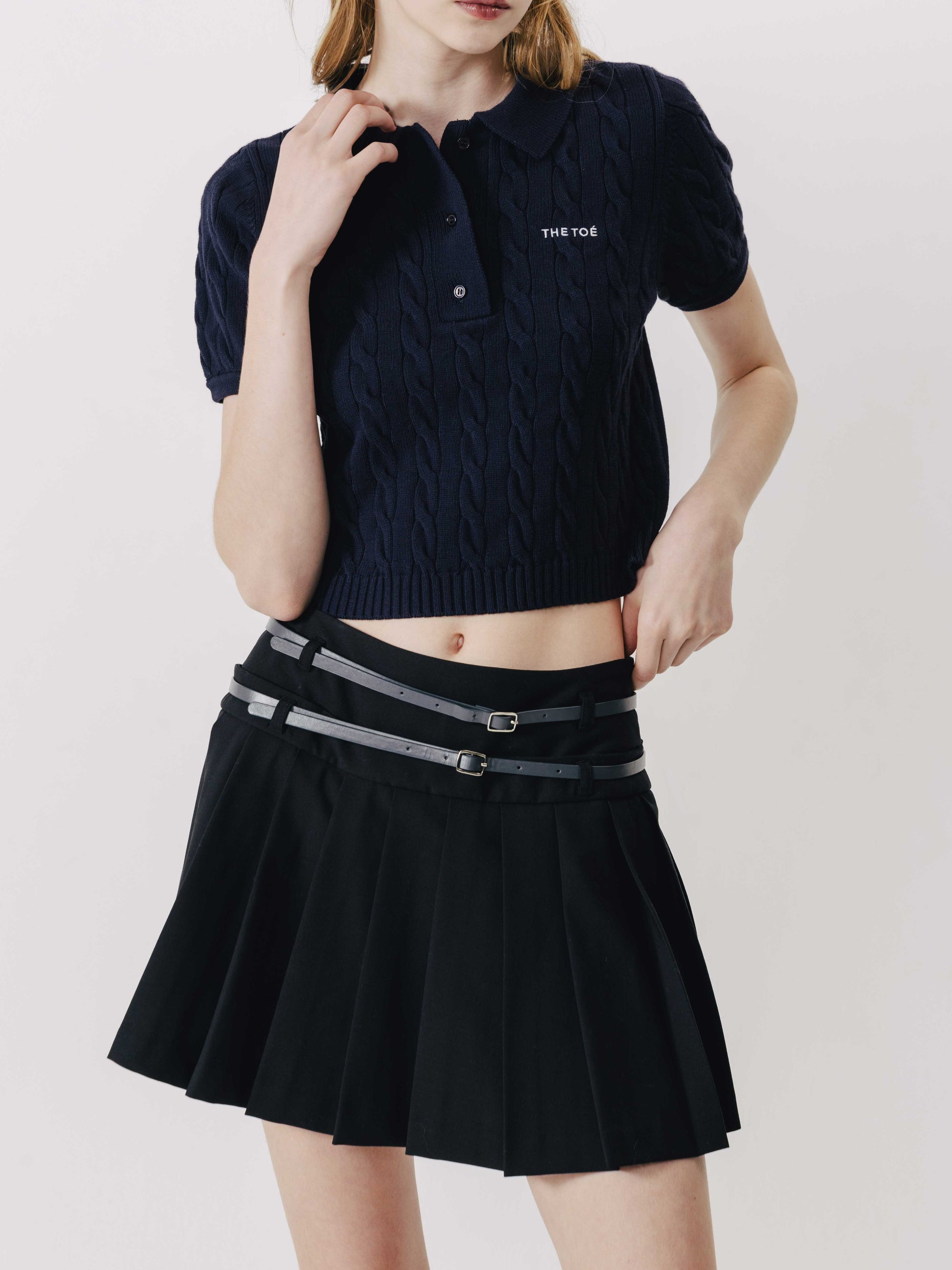 Herald Short Sleeve Polo Knit