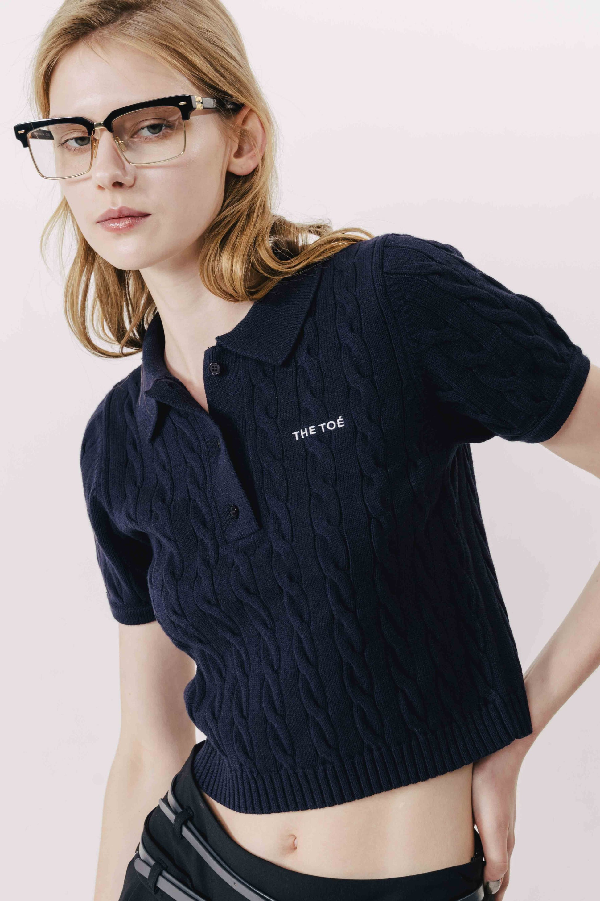 Herald Short Sleeve Polo Knit
