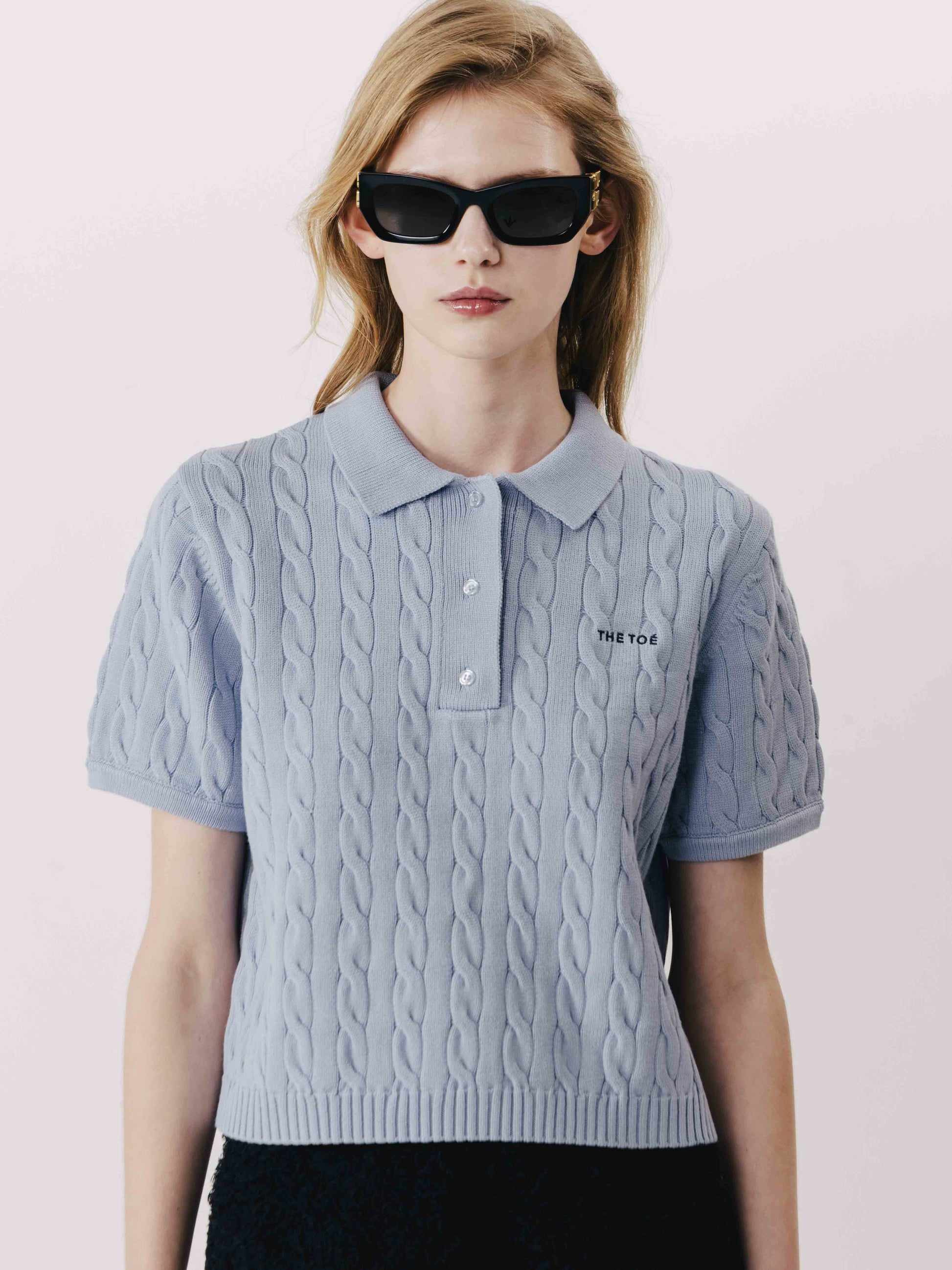 Herald Short Sleeve Polo Knit