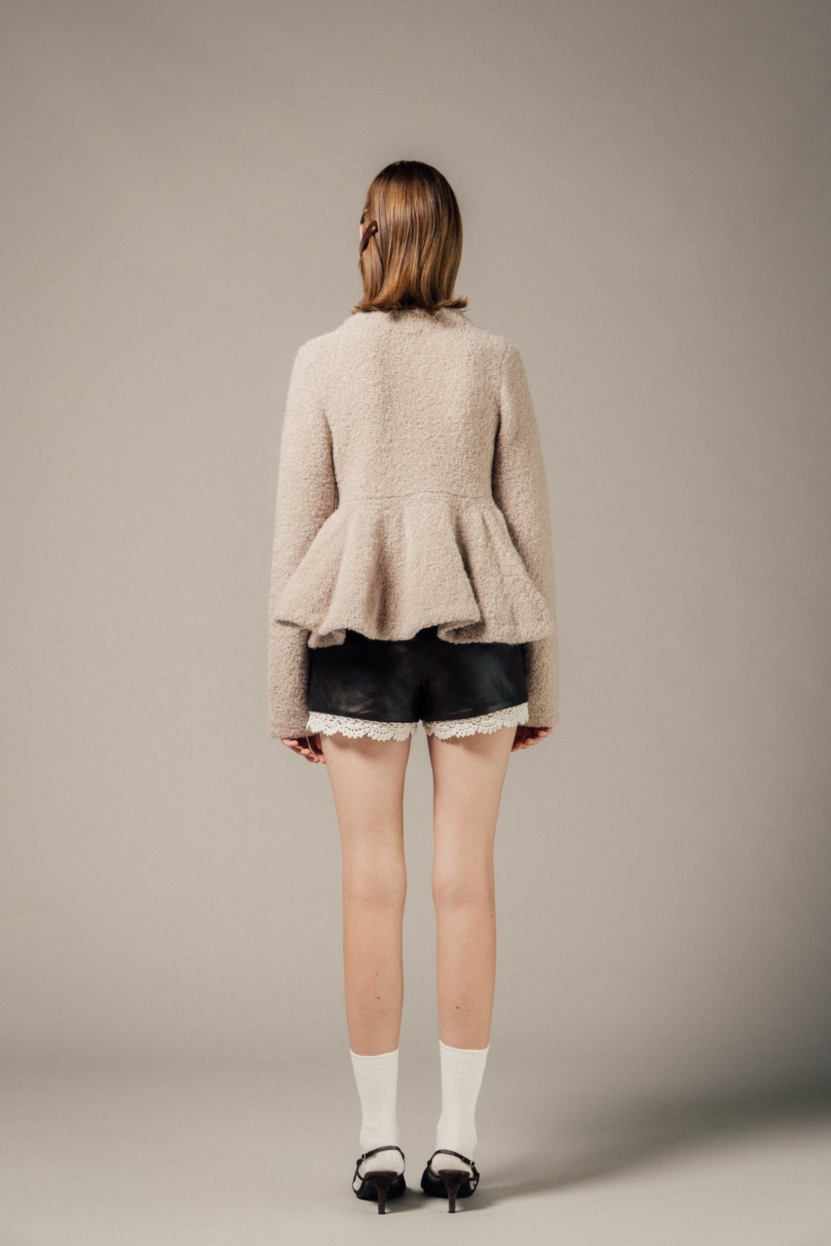 Uurainen Leather Short Pants