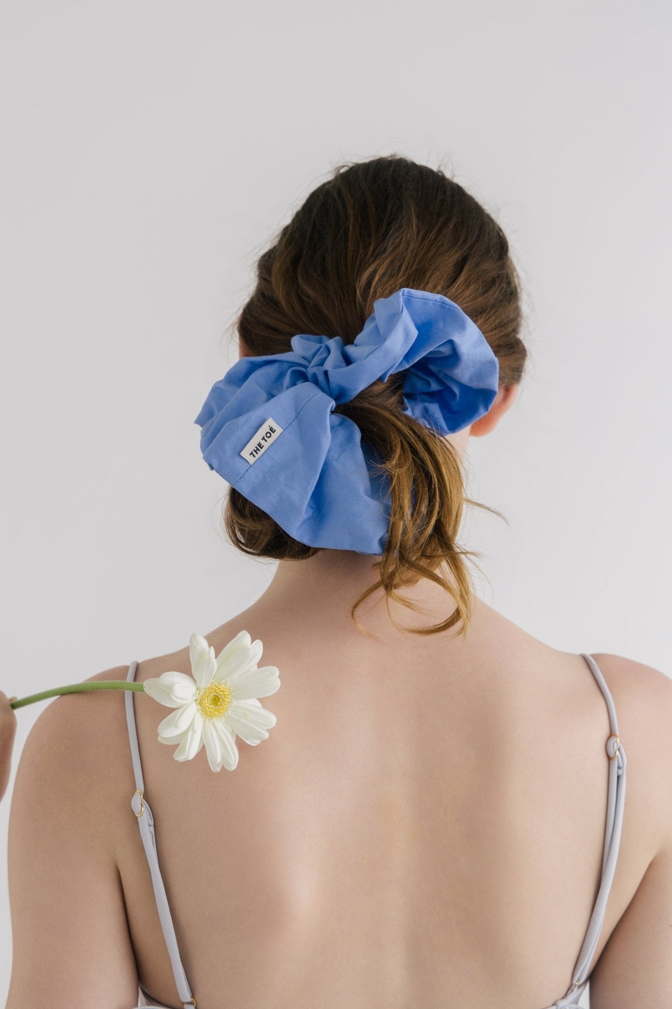 Naxos Poplin Scrunchie