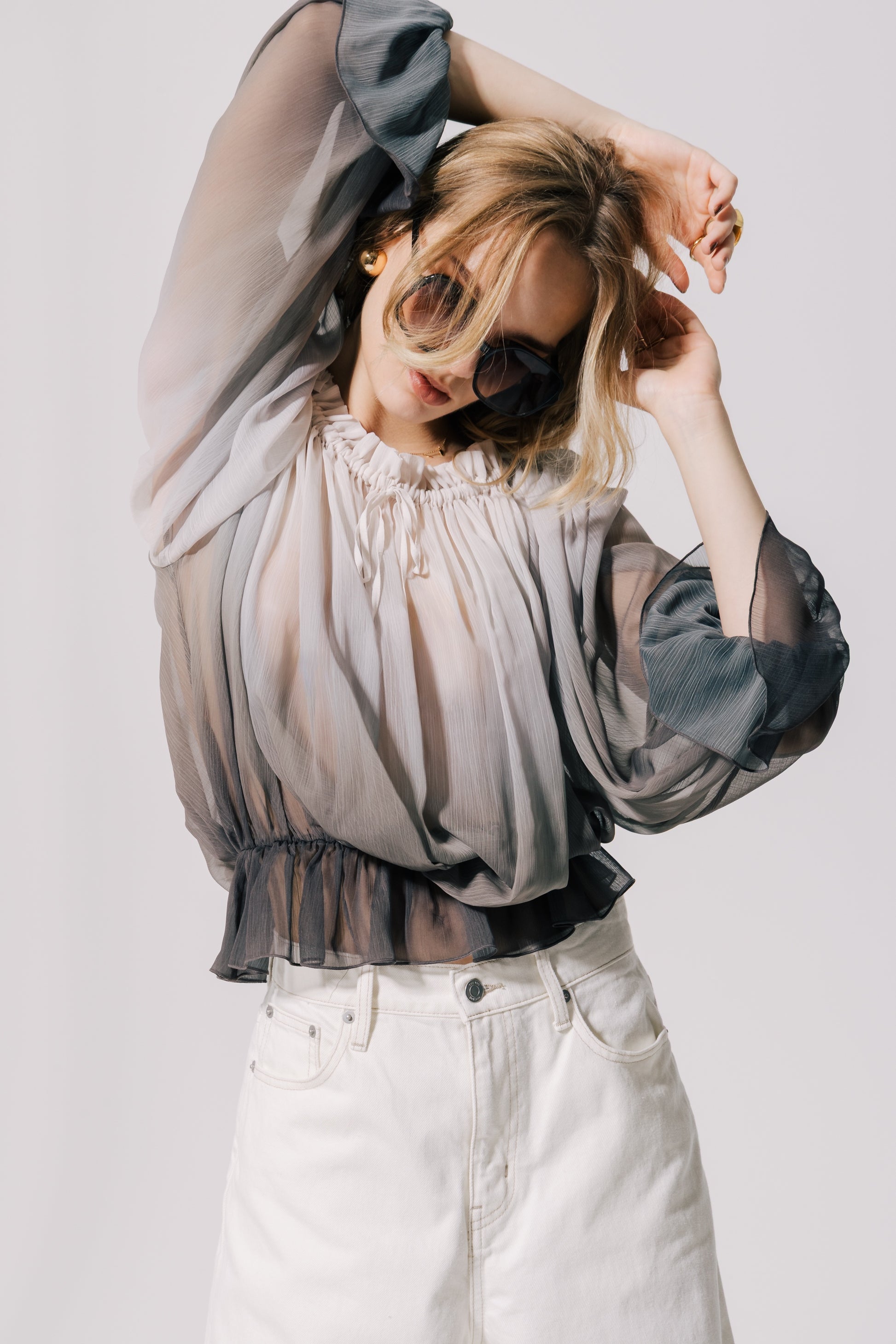 Isar Veil Blouse