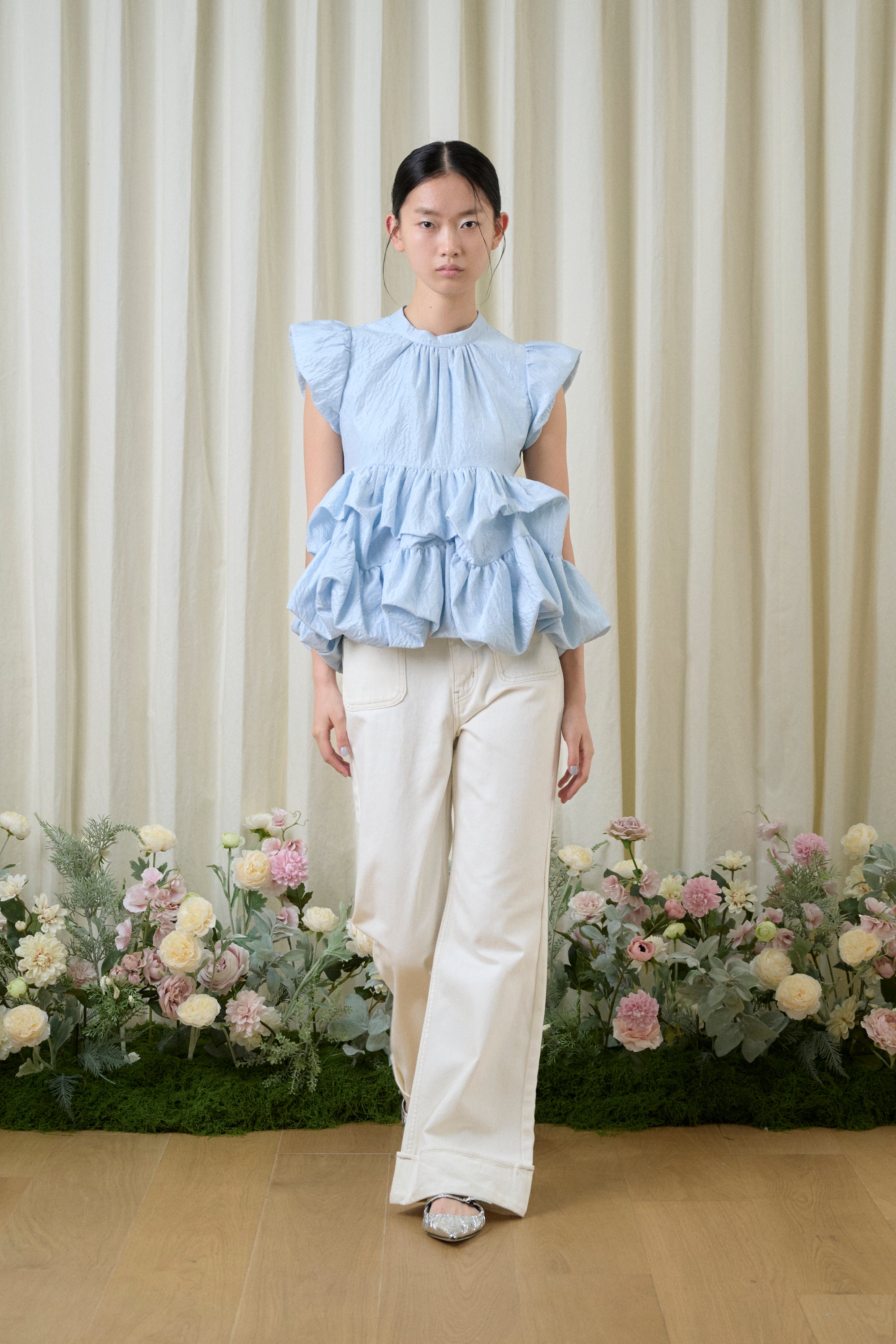 Peony Peplum Top – THE TOÉ