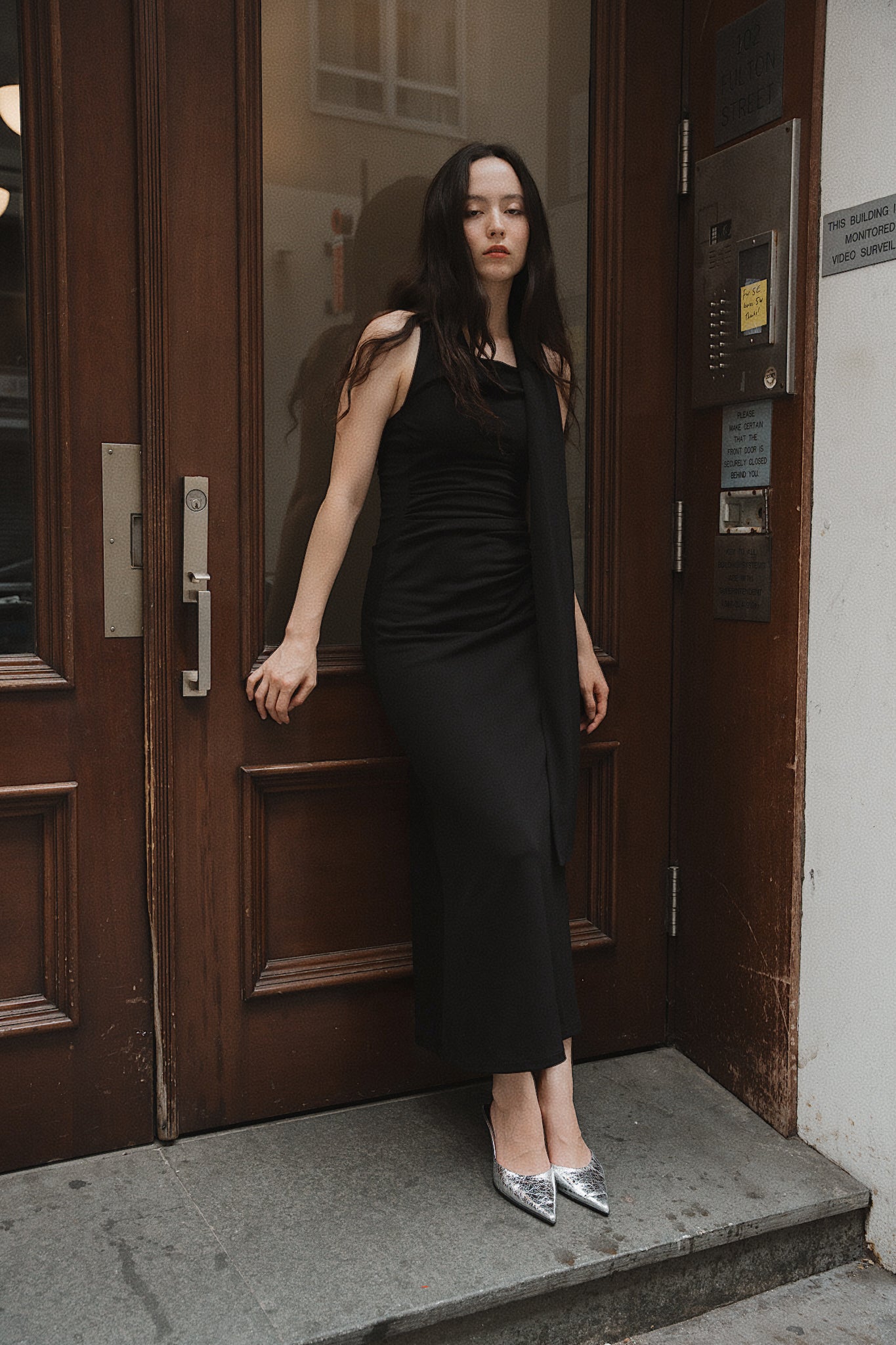 Linge Asymmetry Dress
