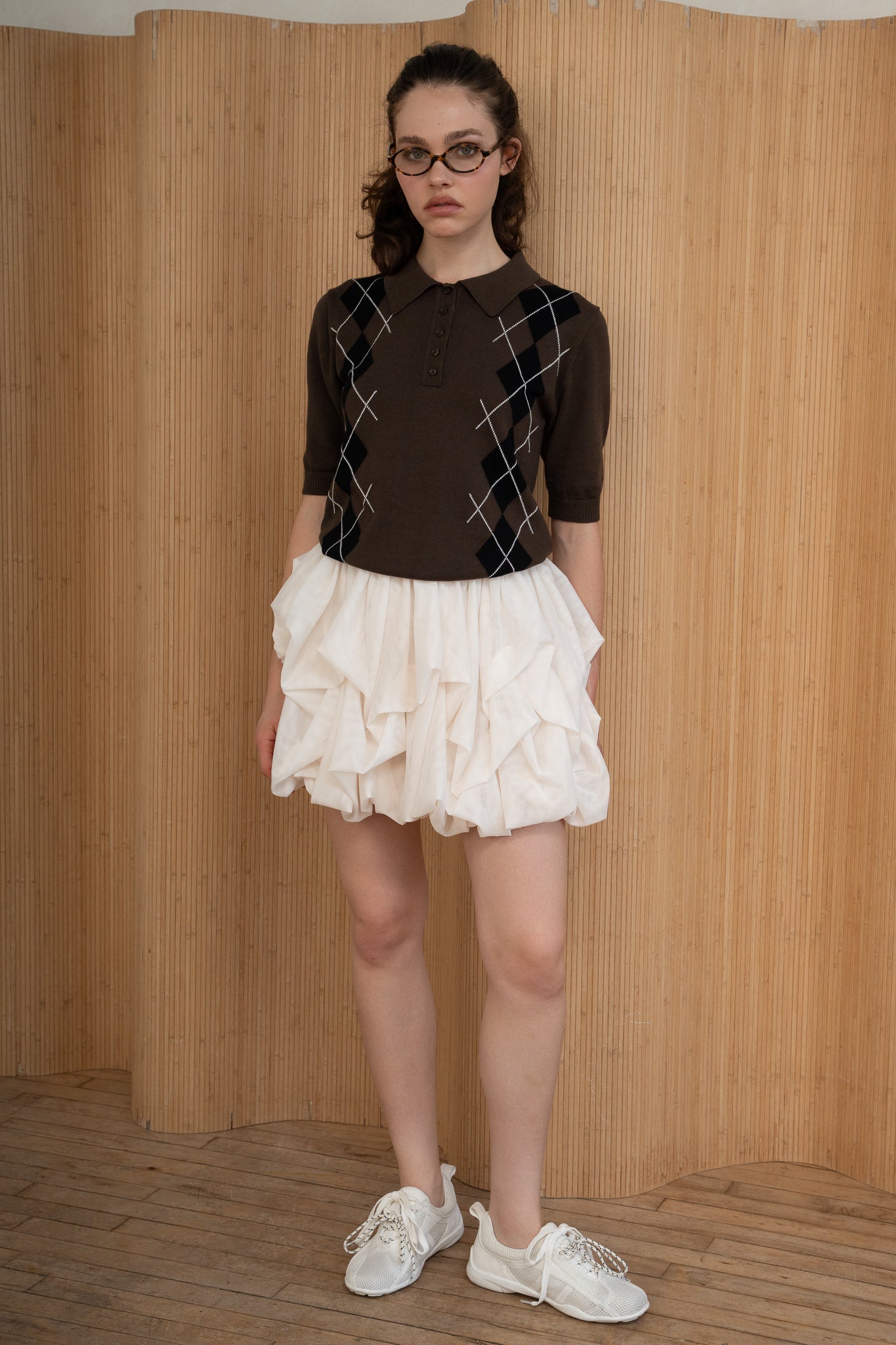 Iris Tulle Mini Skirt