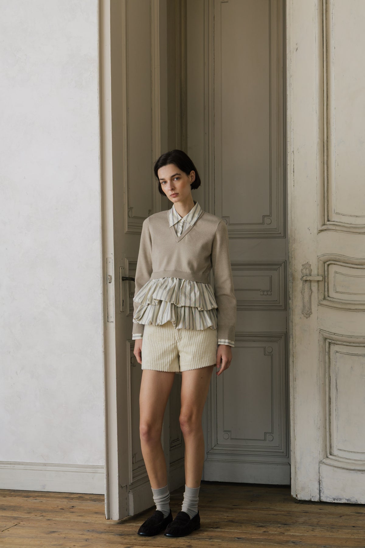 Lohja Corduroy Short Pants