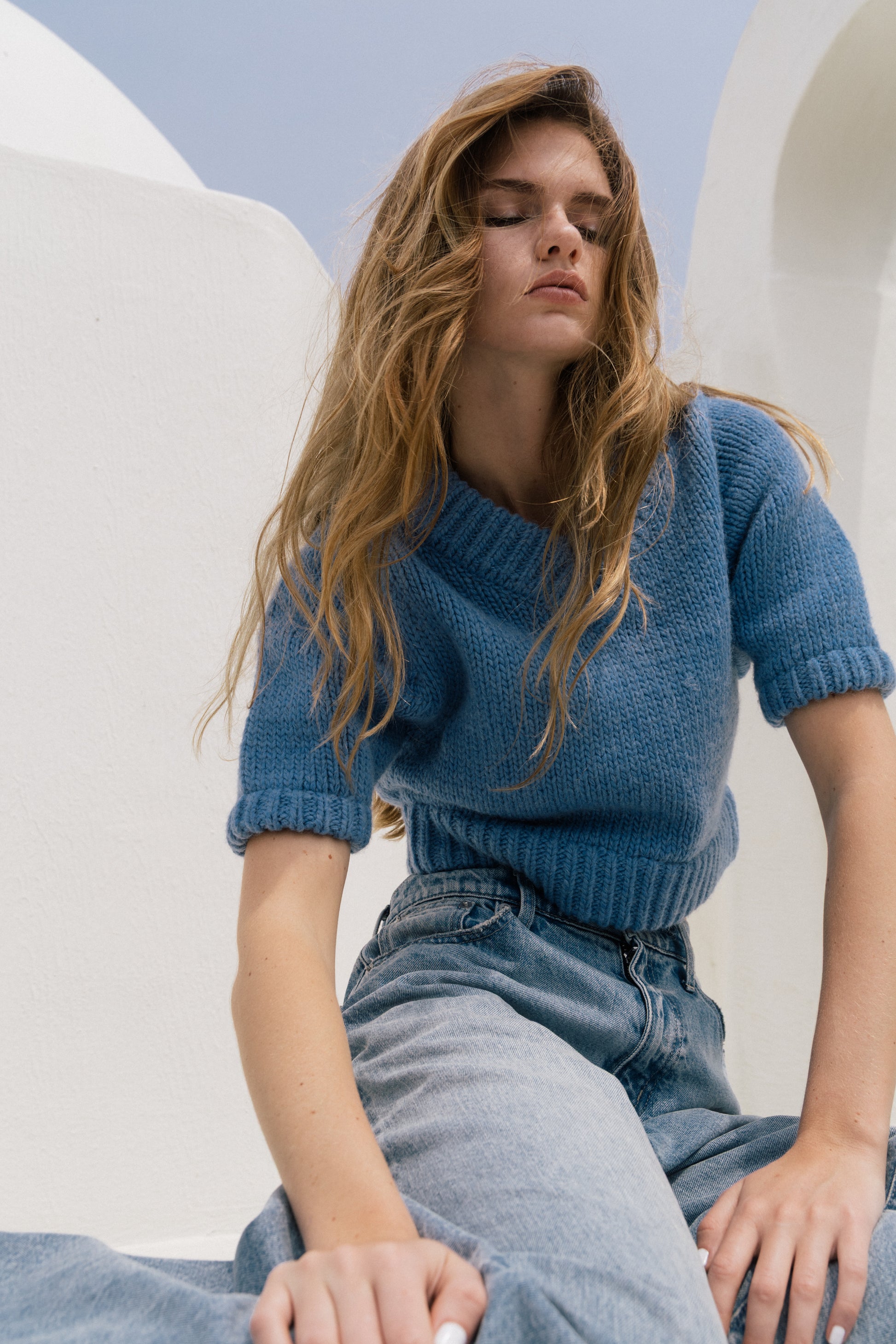 Baklava Crop Knit