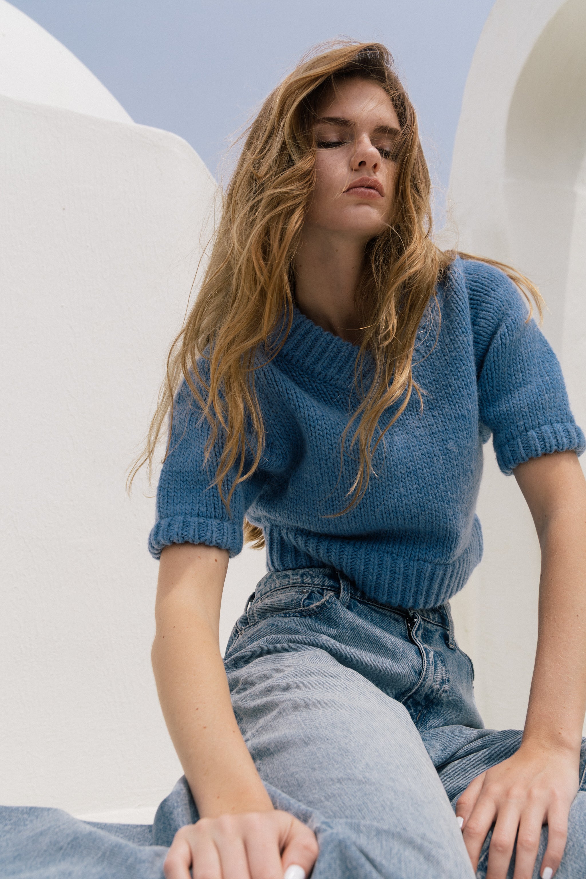 Baklava Crop Knit