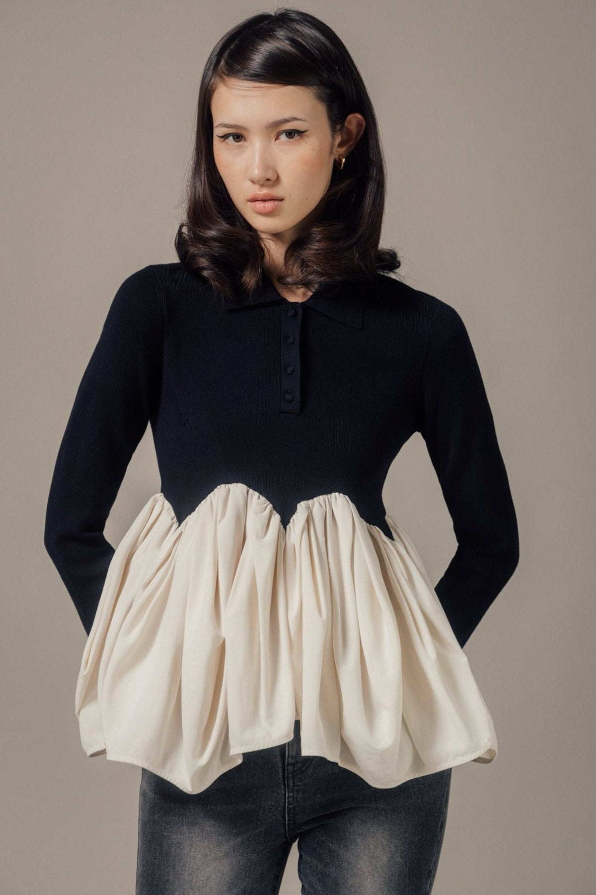 Kajaani Docking Knit Top