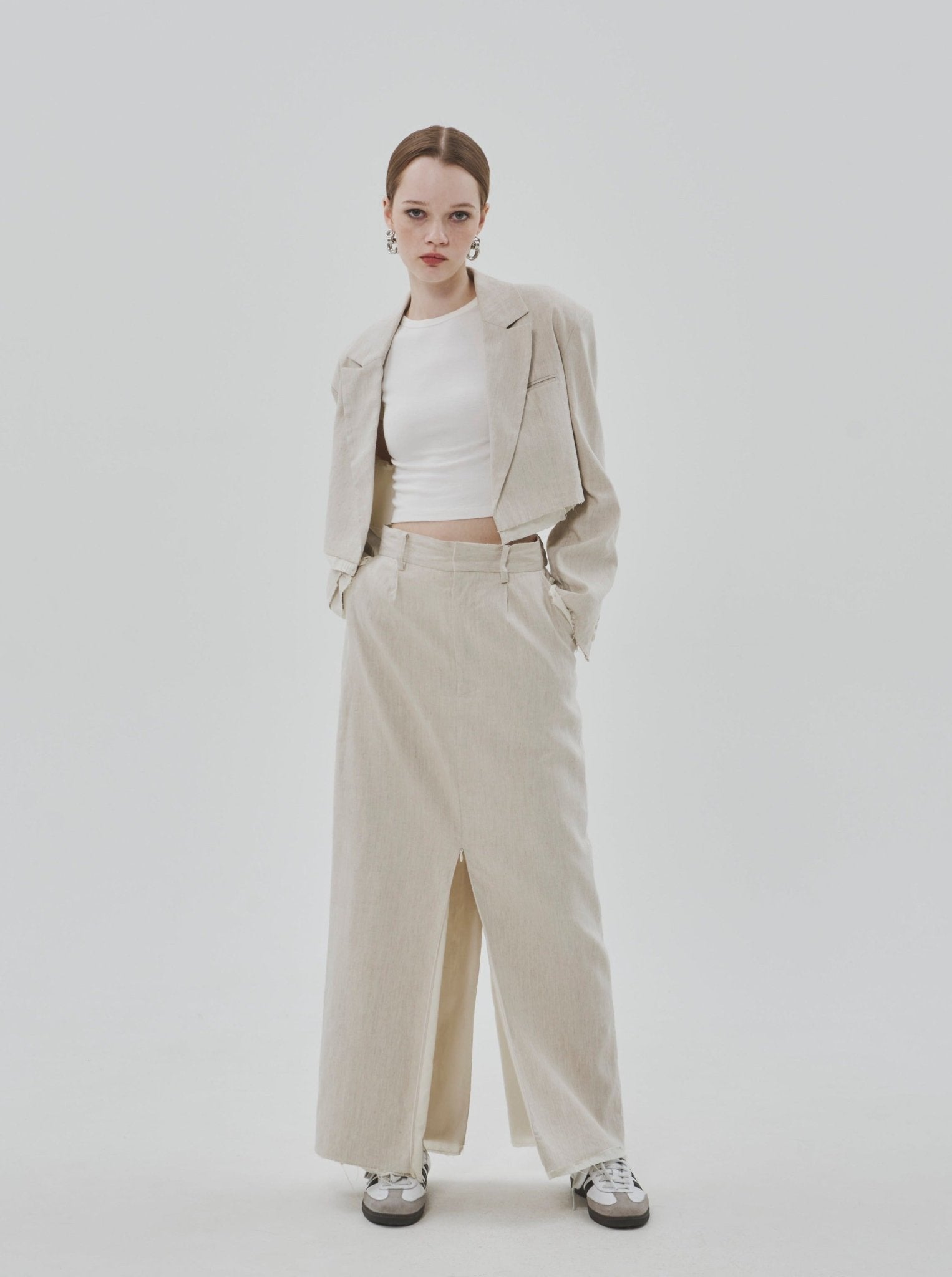 Whitney Summer Slit Skirt