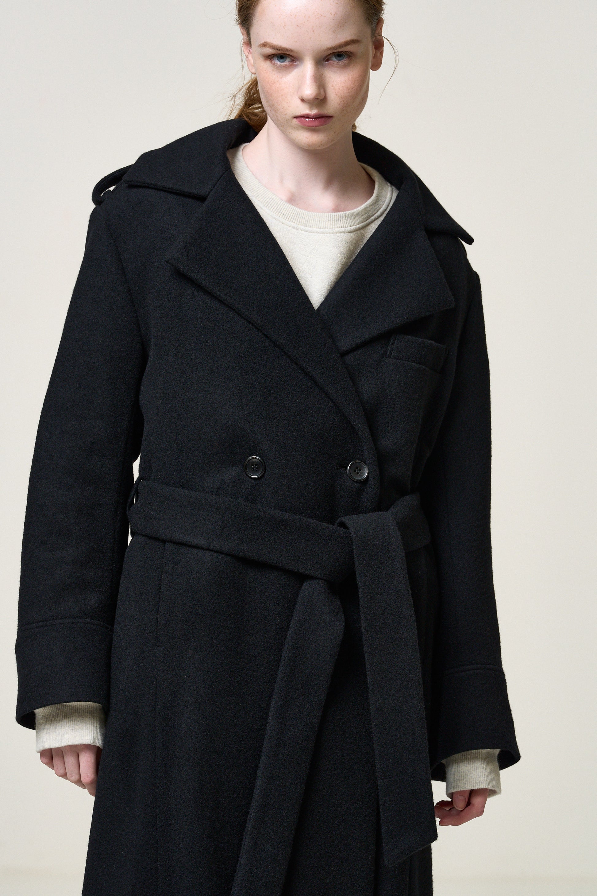 Fleet wool coat