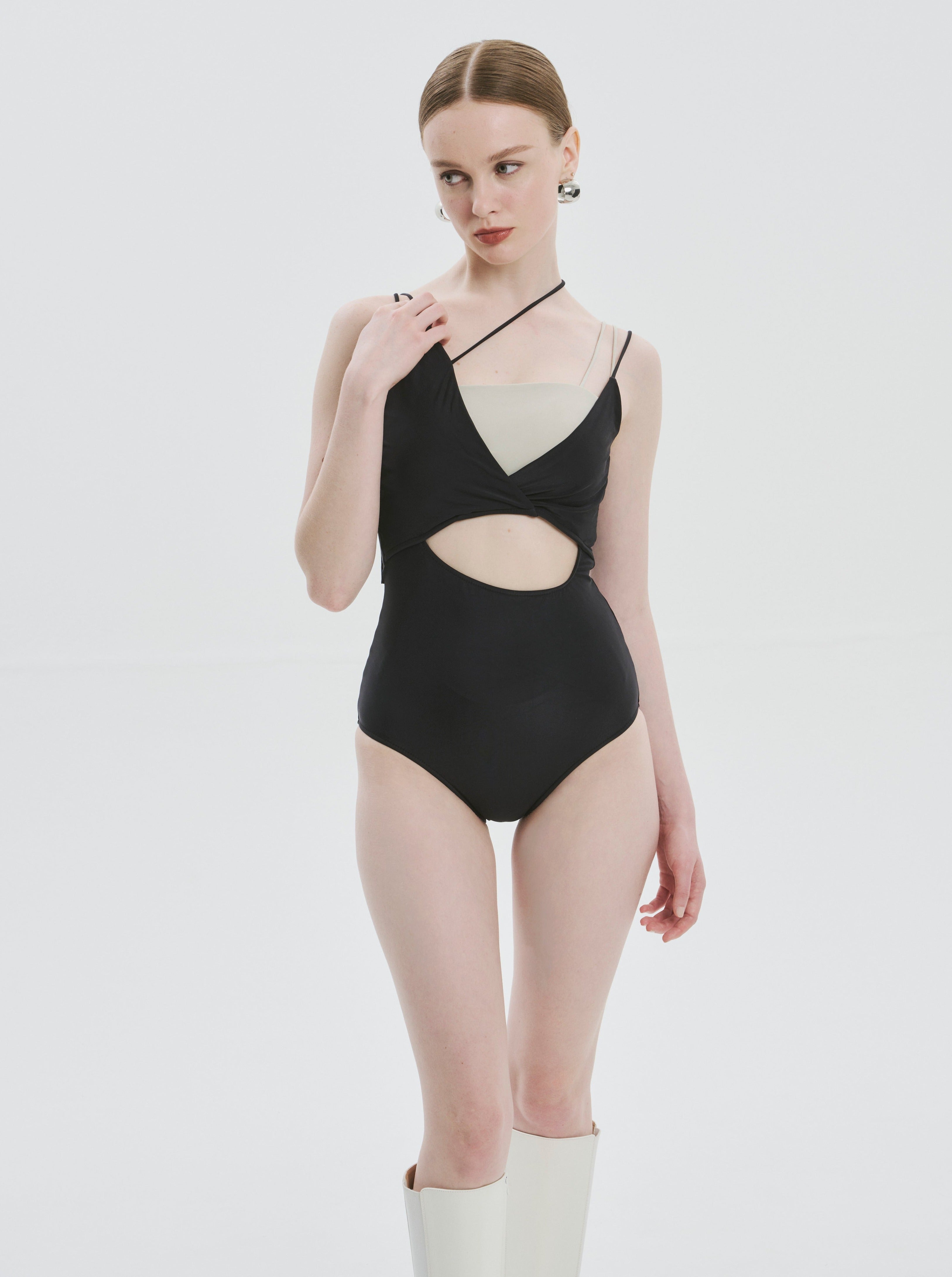 Conie layered swimwear