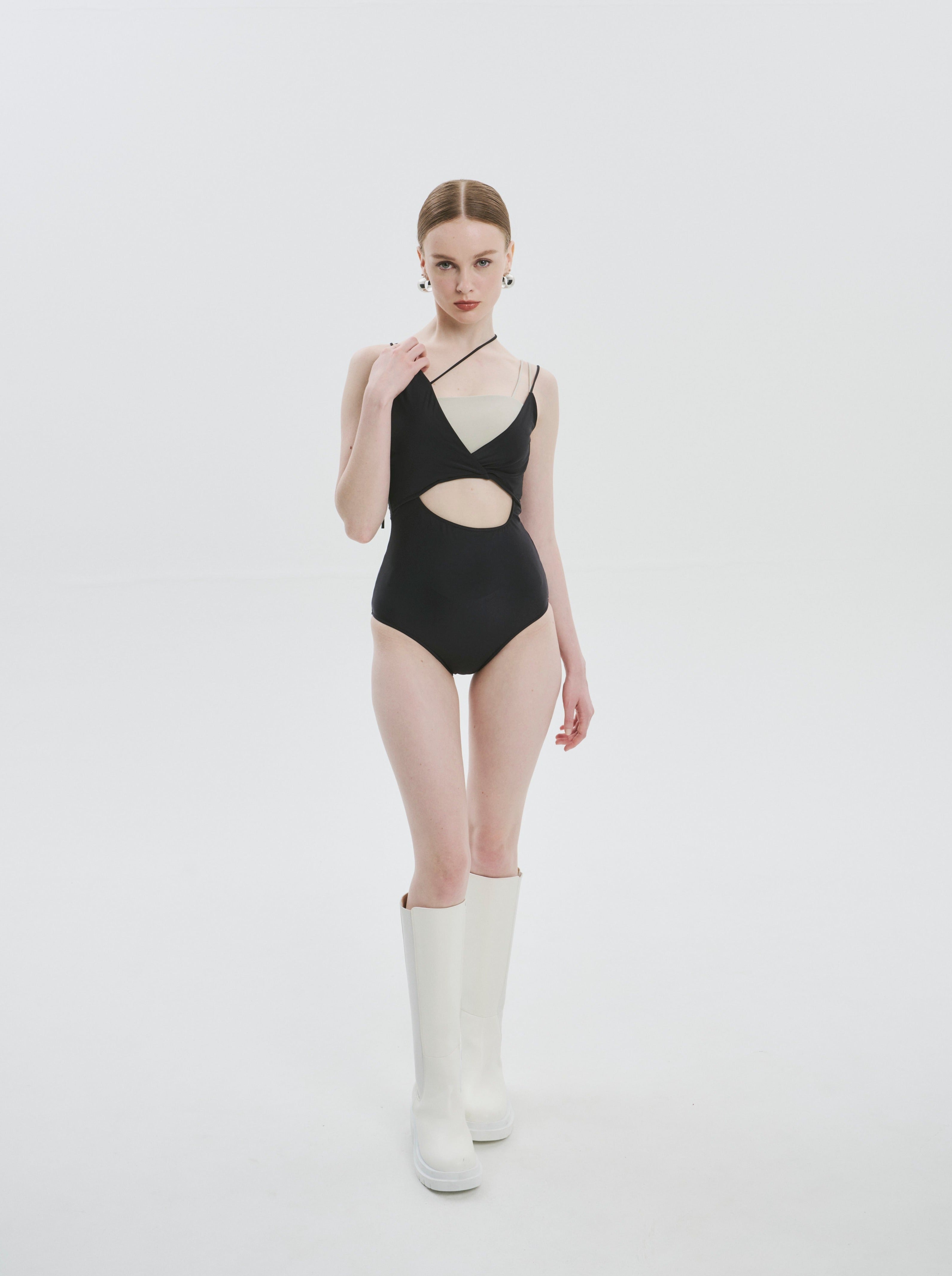 Conie layered swimwear