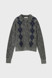 Marien Argyle Knit