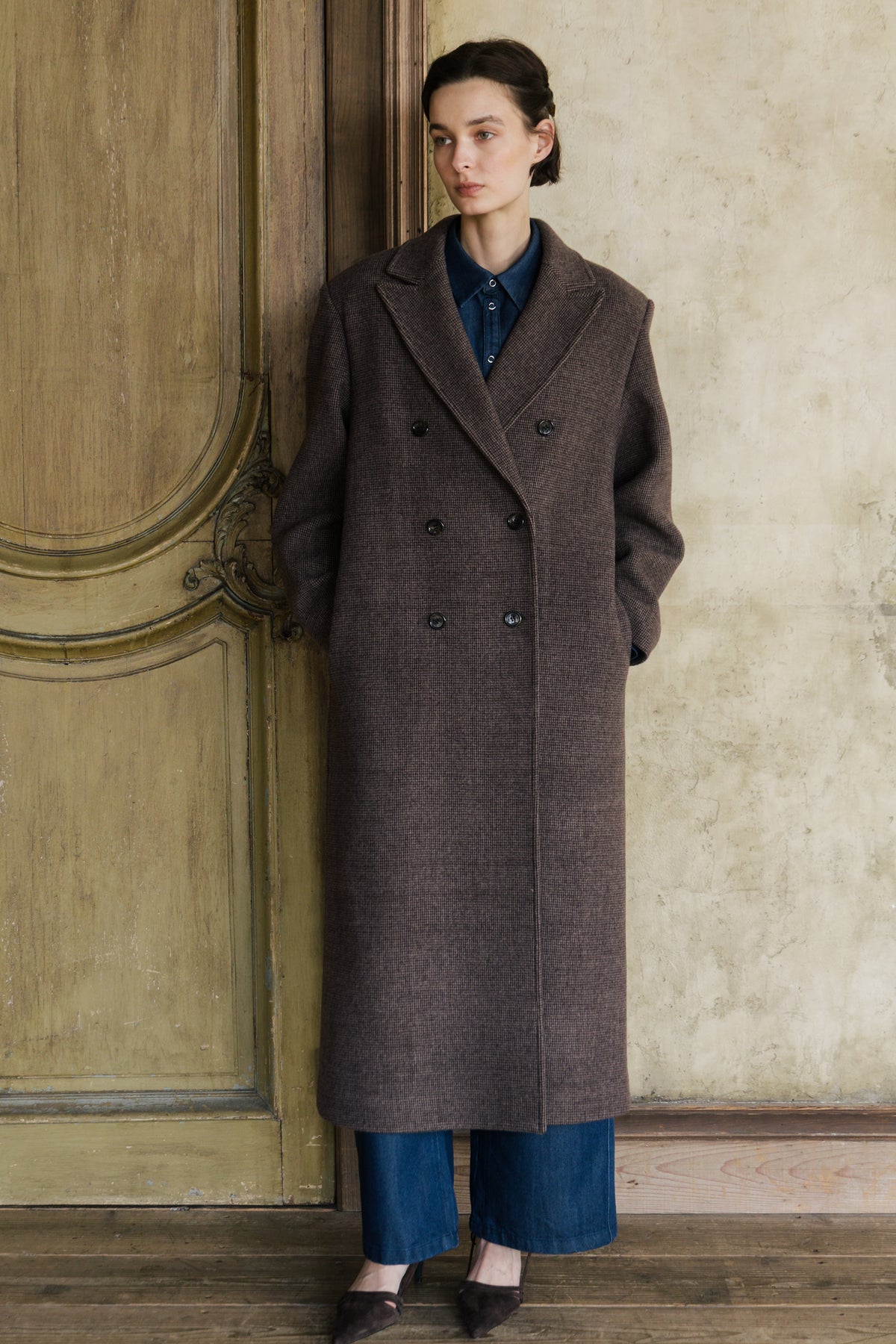 Moeckeberg Coat (brown check
