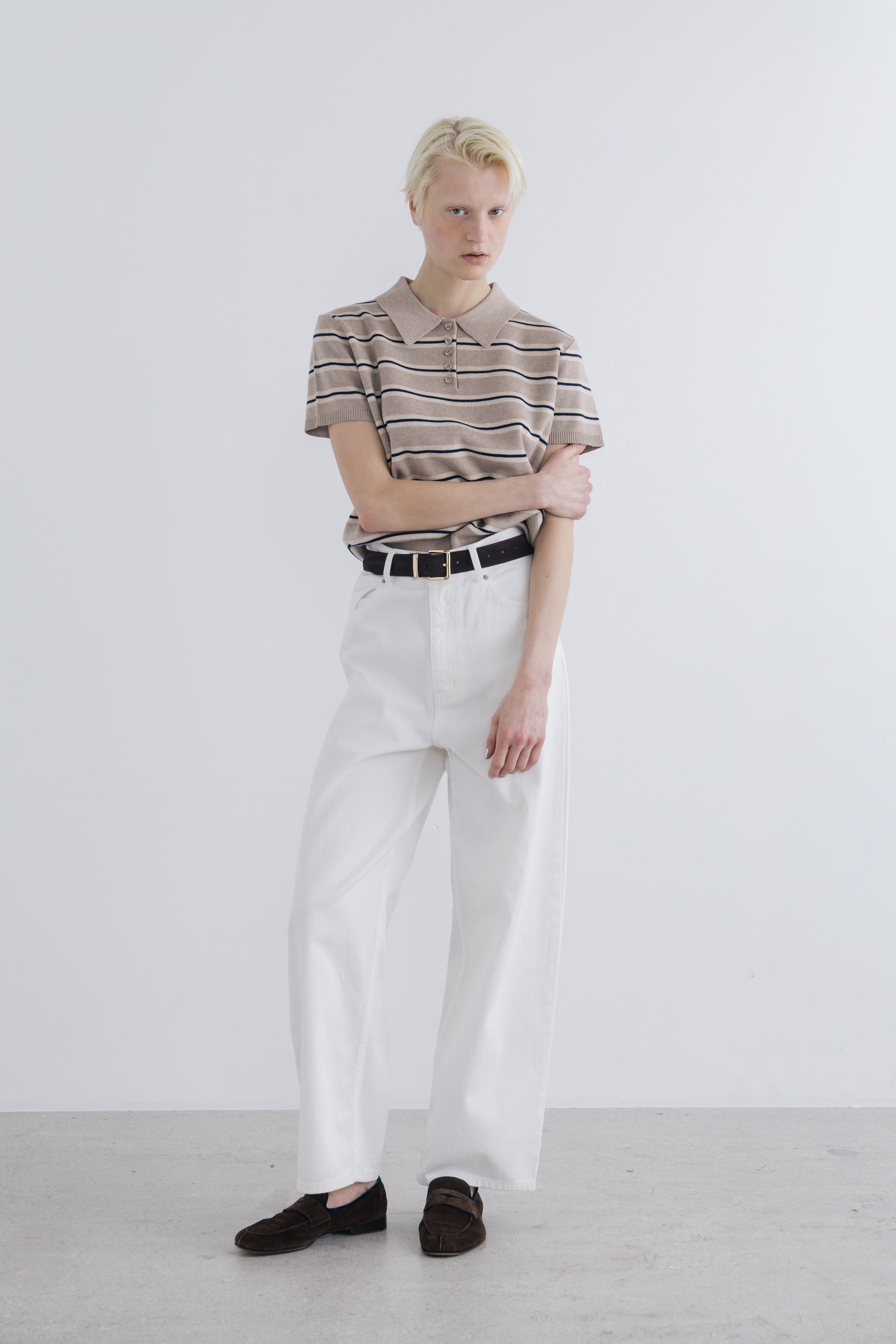 Goethe Stripe Half Knit