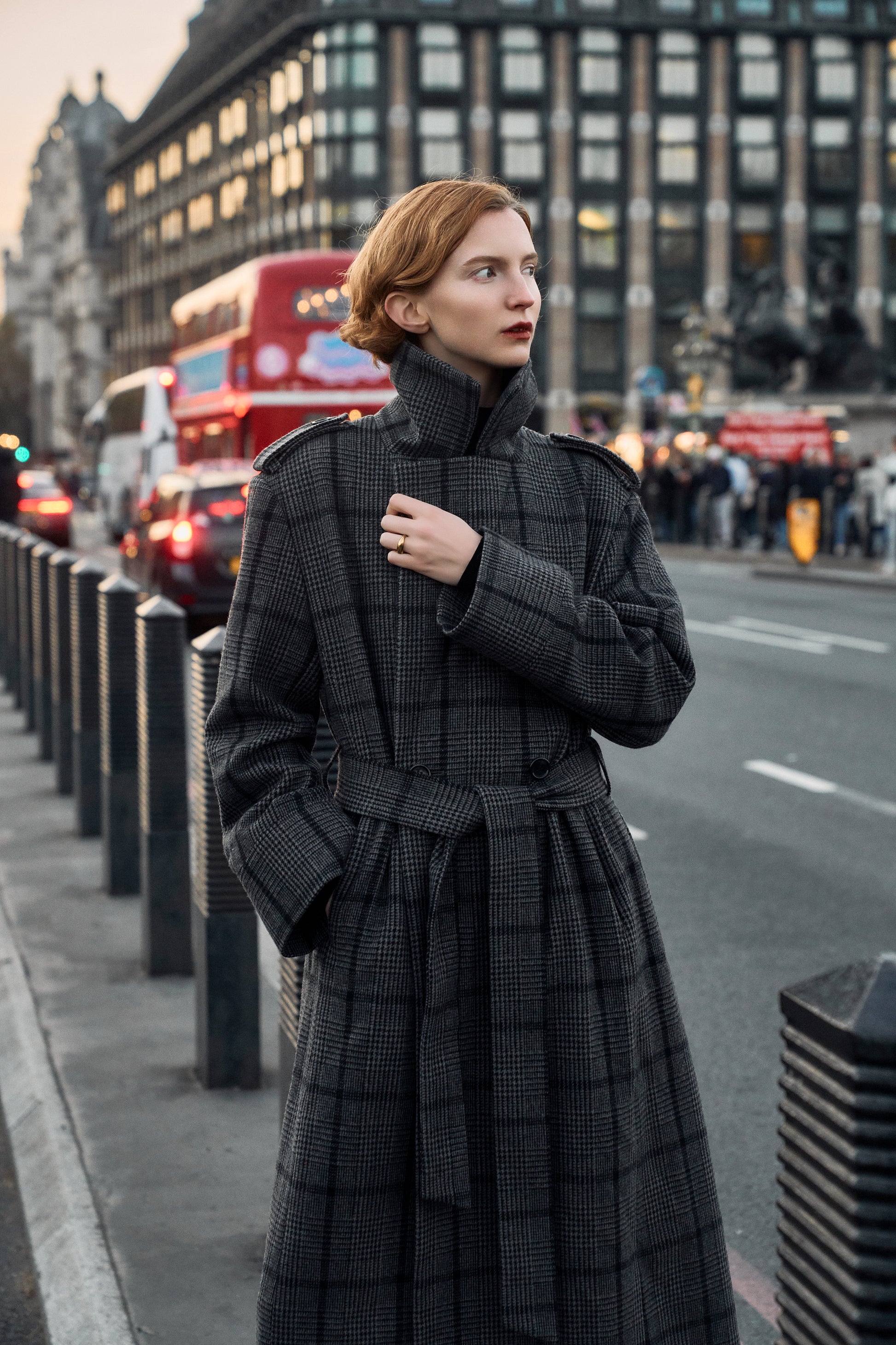 Fleet wool coat