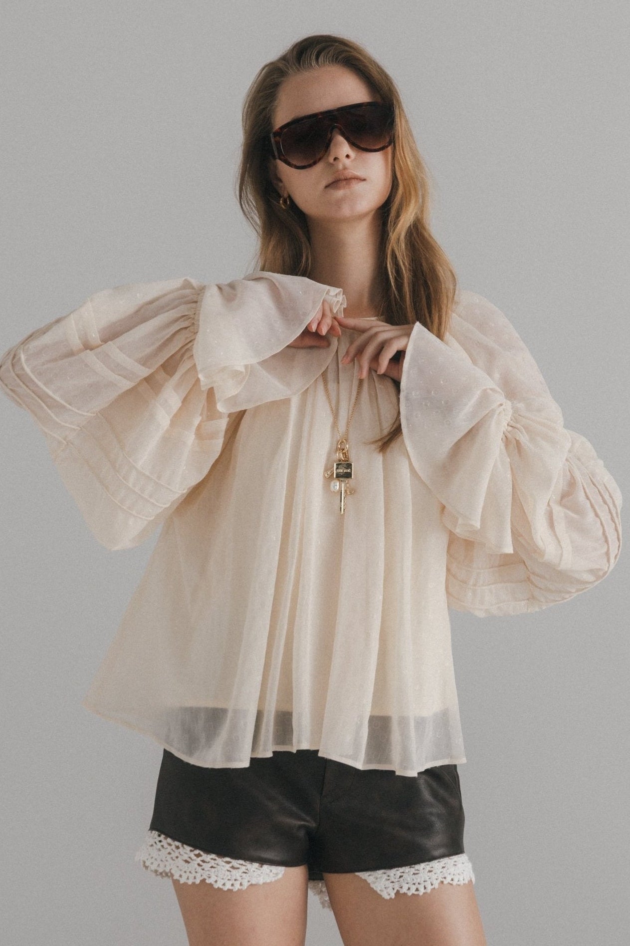Heinola Polka Dot Blouse